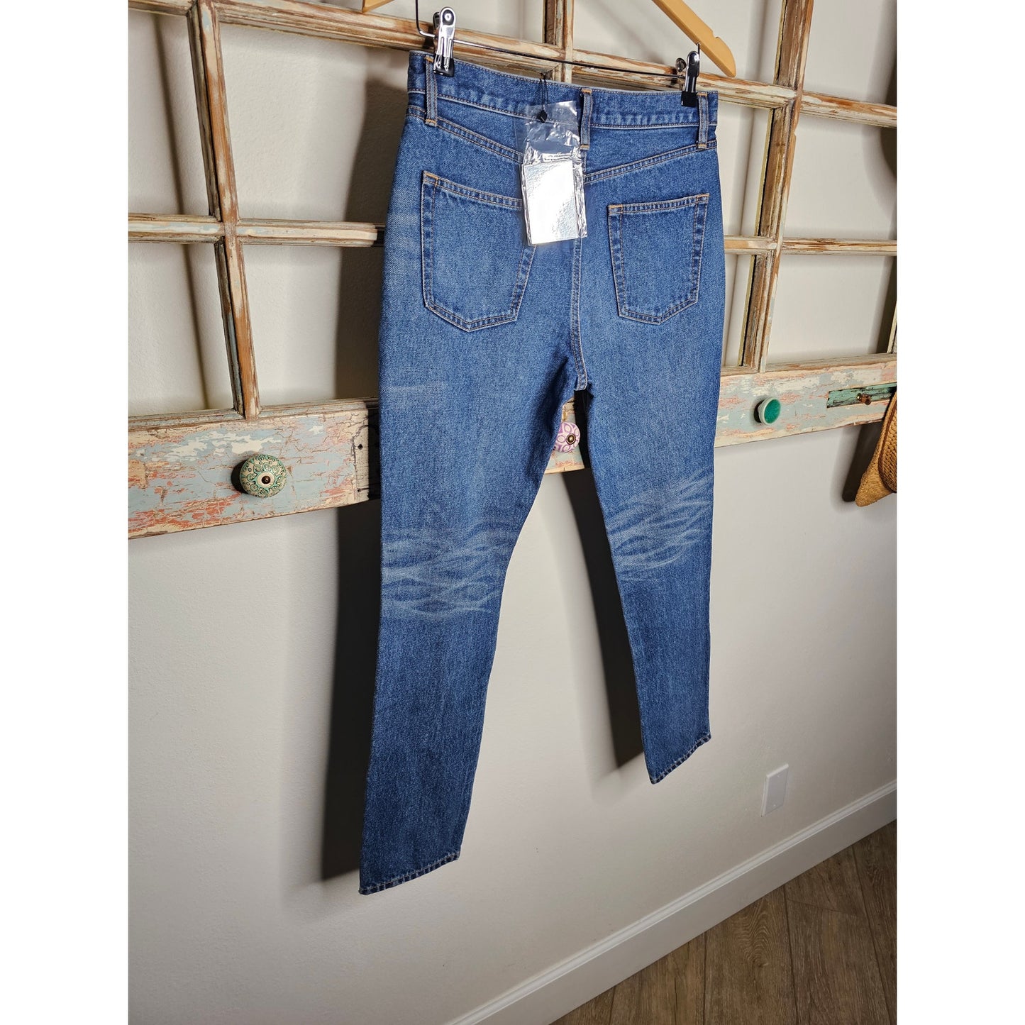 NWT John Elliot Slim Jeans Medium Wash Ladies Size 28