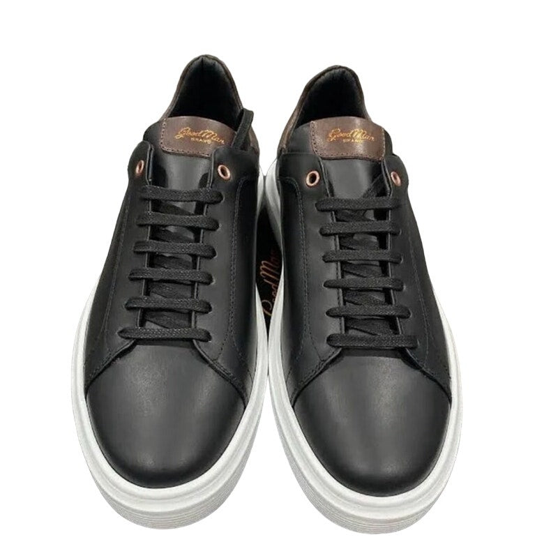 Good Man Brand Legend London Black & Dark Vachetta Sneaker Size 11