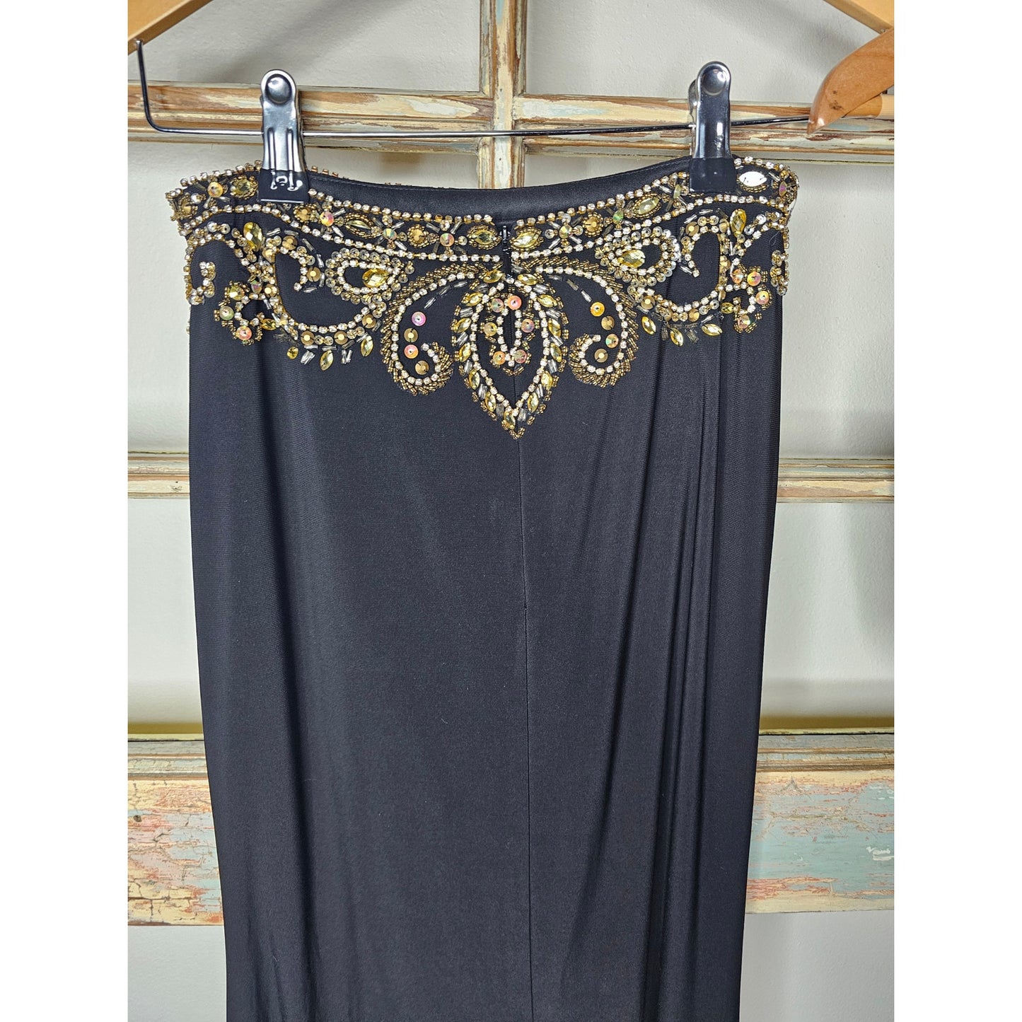 Formal Dress Camille La Vie Two Piece Sleeveless Gem With Long Skirt Ladies Size 2
