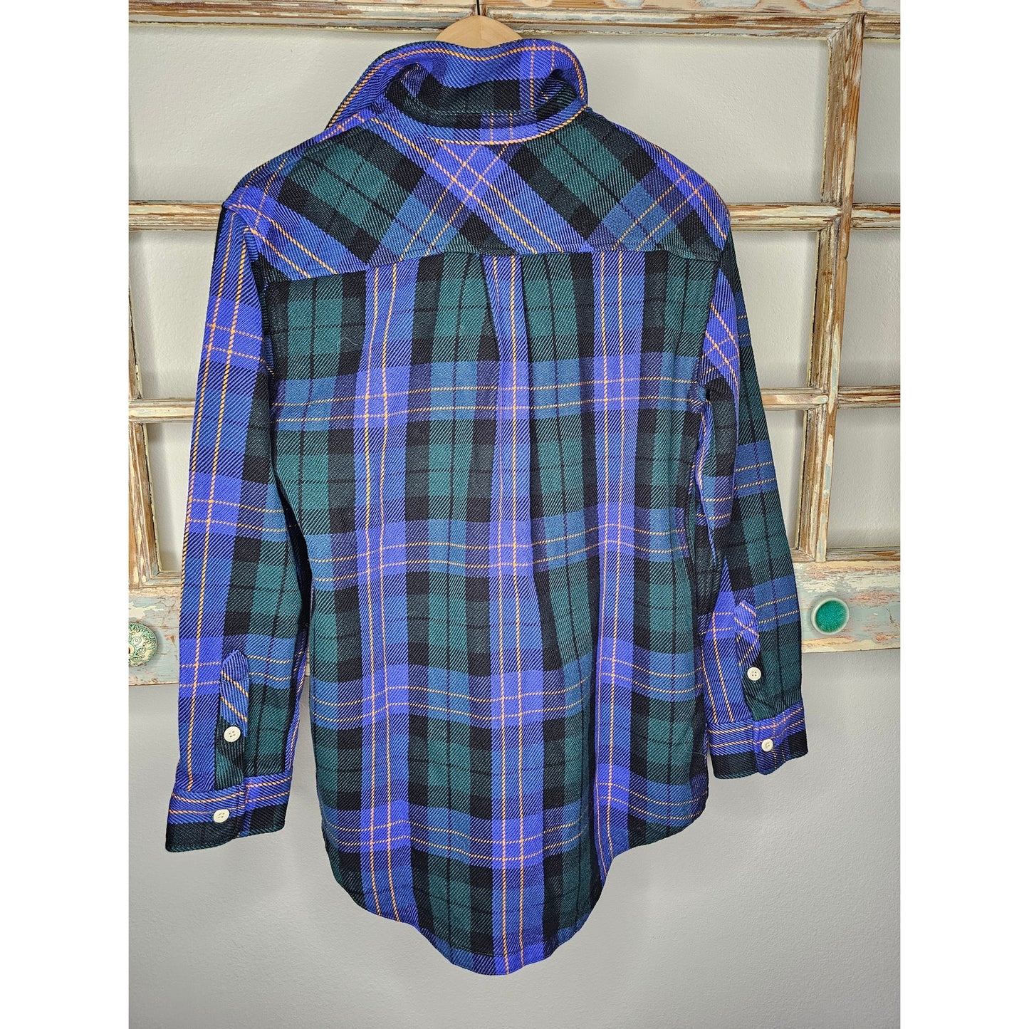 The North Face Flannel Relaxed Fit Button Up Shacket Ladies size Small