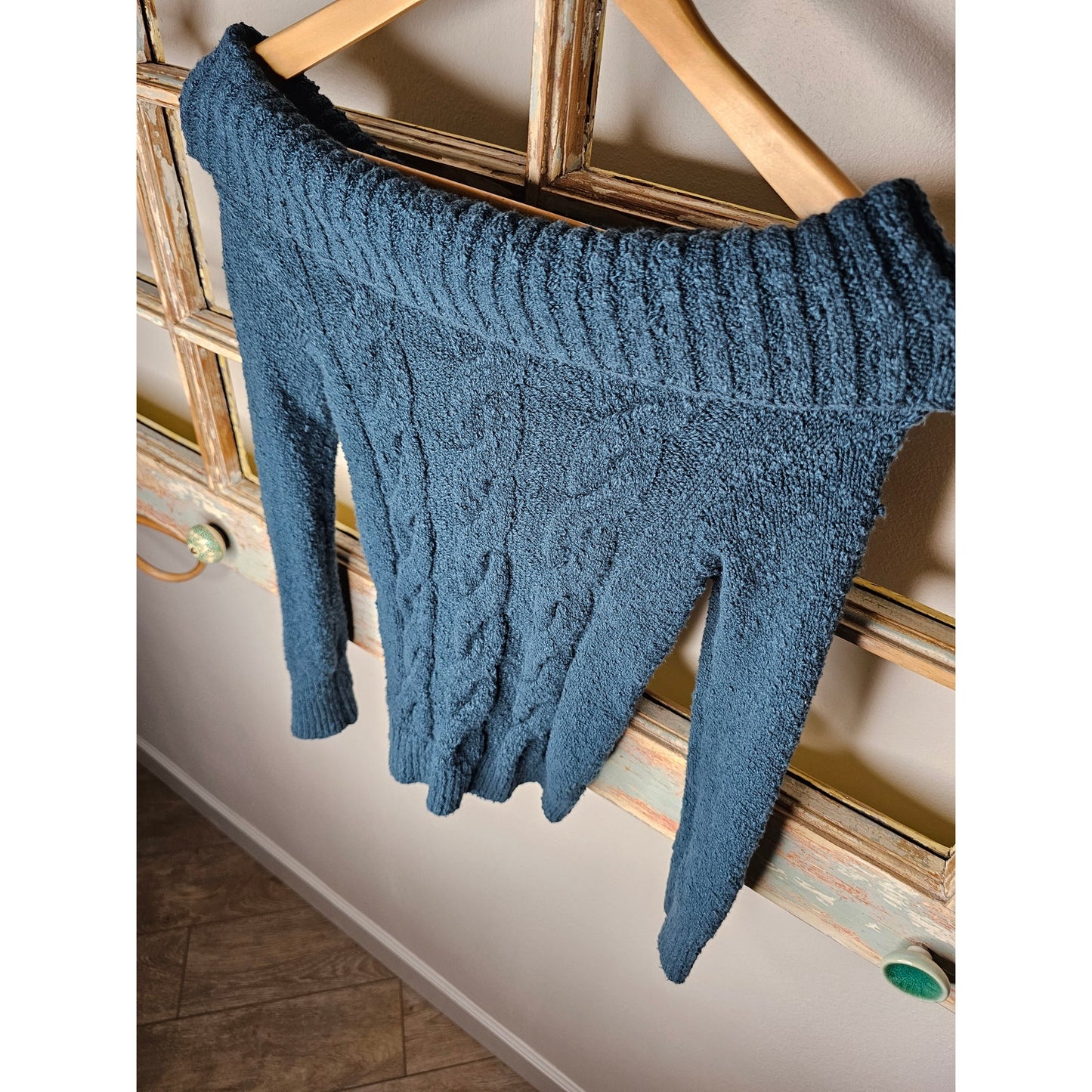 Free People Off Shoulder Cable Knit Sweater Ladies size XS