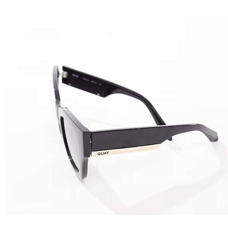 NWT / Case Black Quay By The Way Chic Oversized Square Shape Sunnies