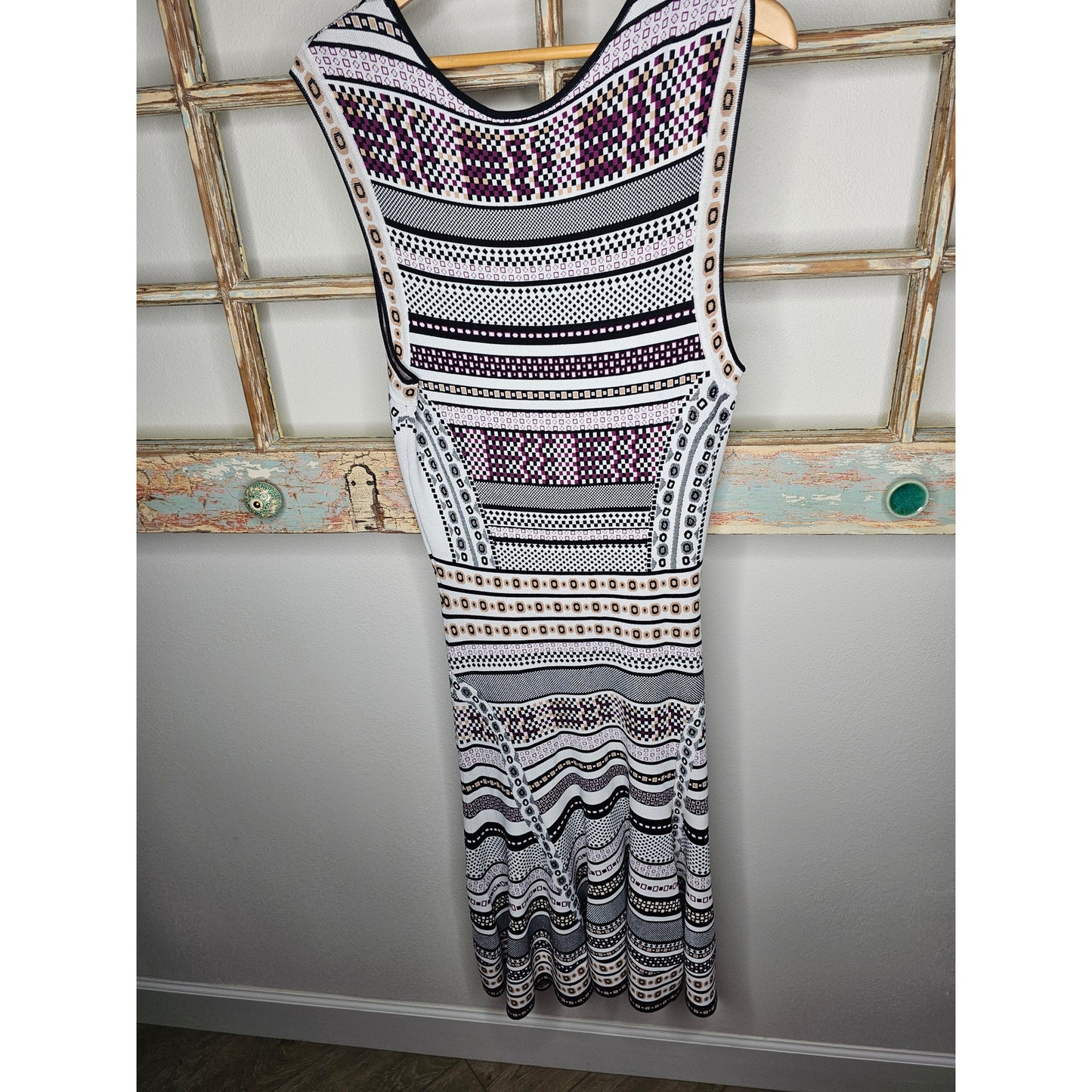 NWOT Diane Von Furstenberg Kleid IM Bodycon Stil Dress ladies size Medium