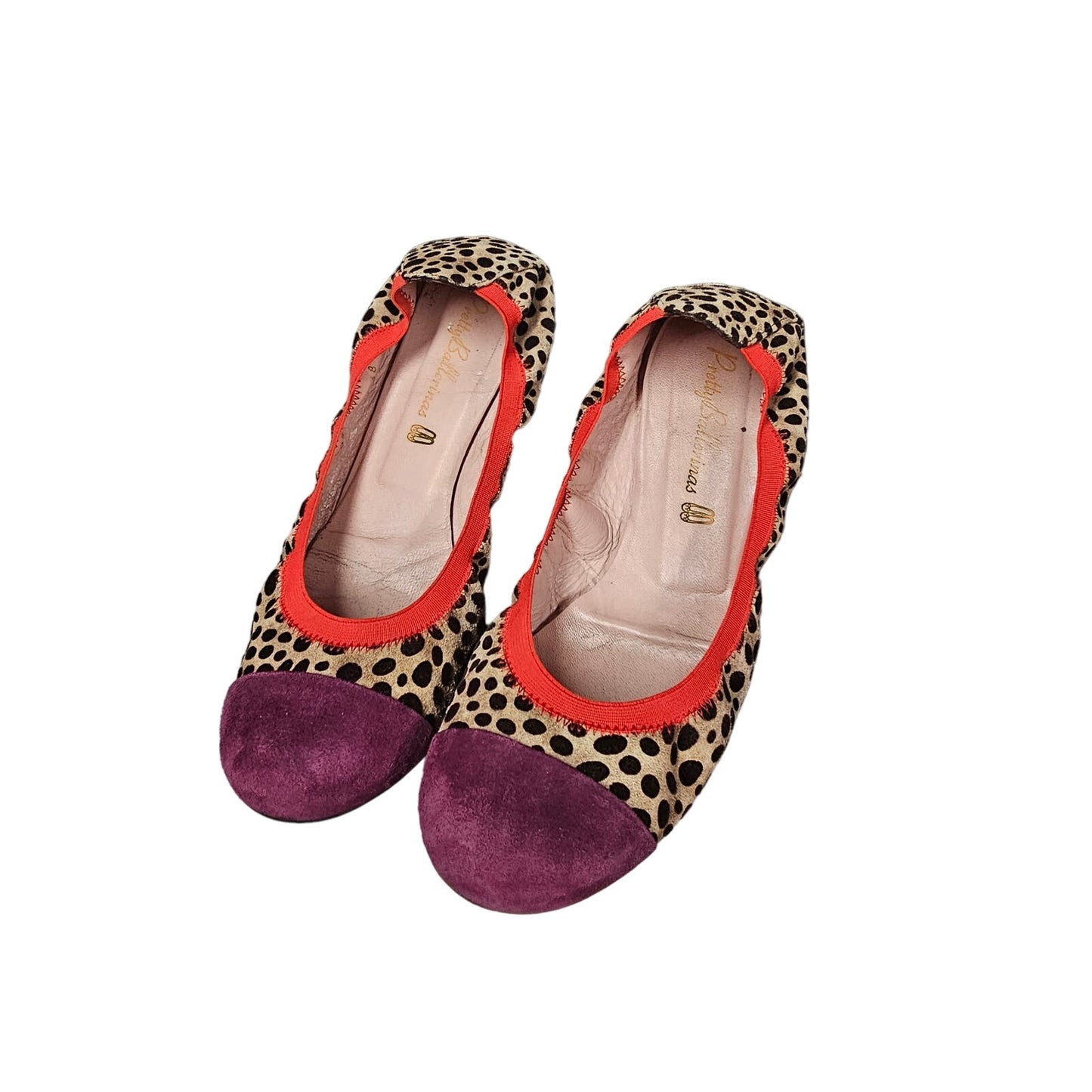 Pretty Ballerinas 100% Suede Shoes From Spain size 38/ 7