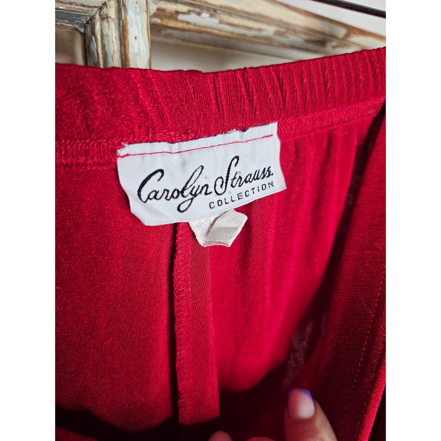 Vintage Carolyn Strauss Traveler Pants With Elastic Waist Size 1X