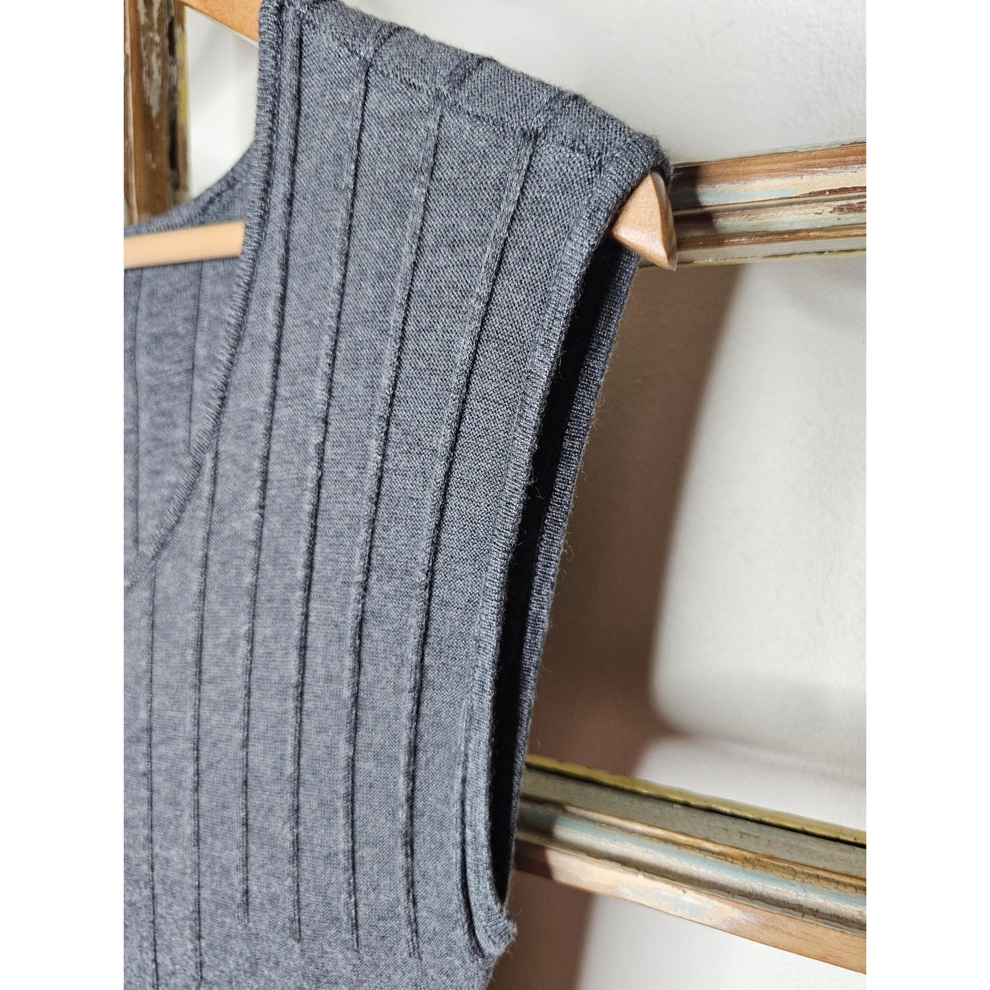 Ella Moss Sleeveless Pleated Sweater Dress Ladies Size Medium