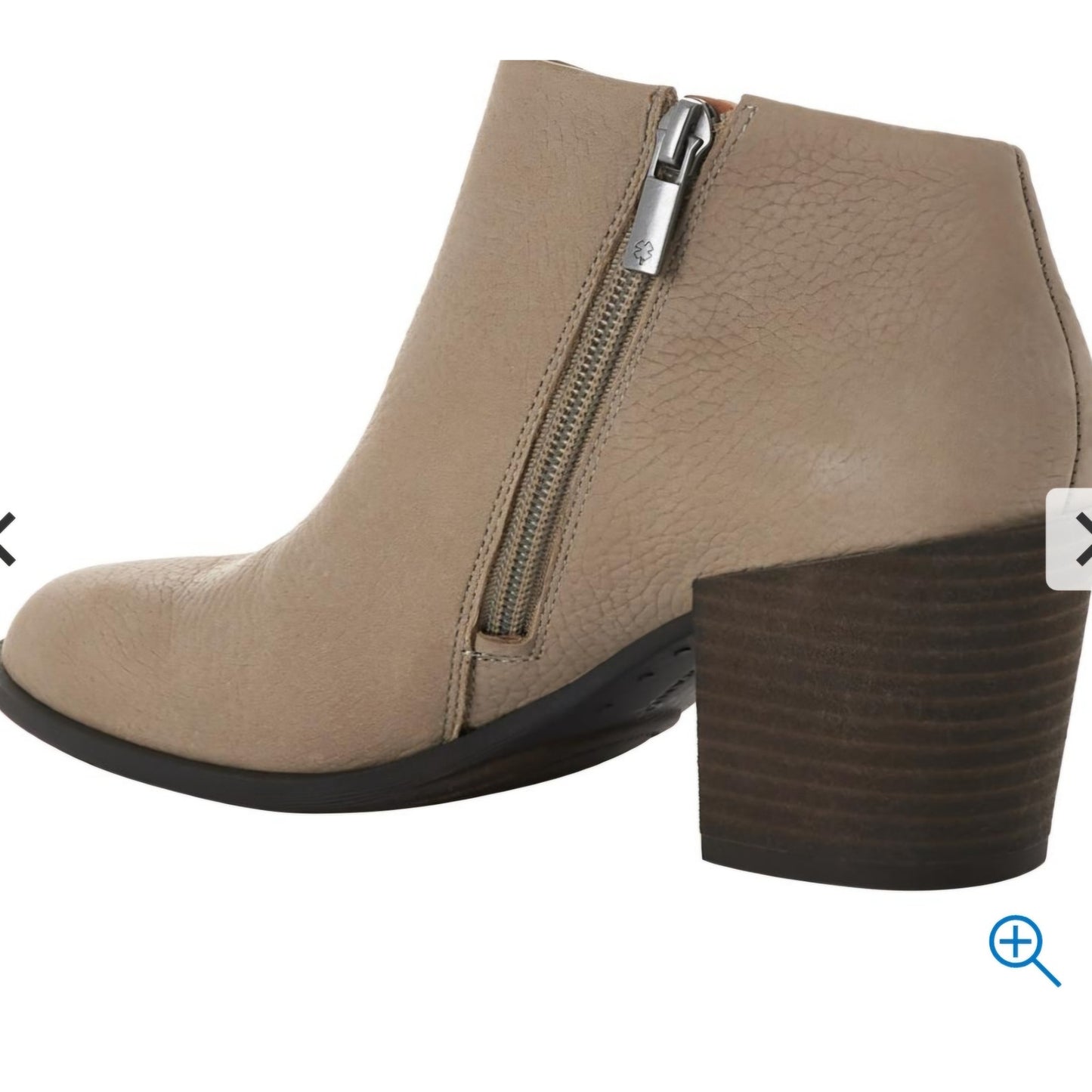 Lucky Brand Bellita Leather Ankle Boot in Seneca Rock Size 8