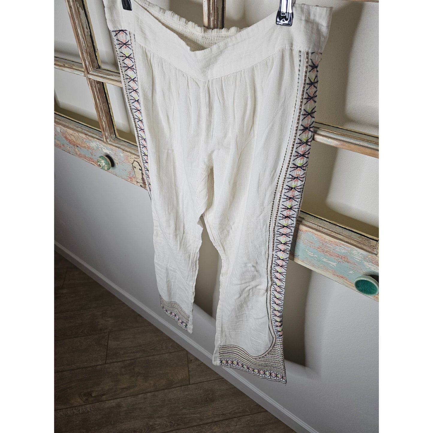 Ripcurl Lightweight Thin Pants with Embroidery Ladies size XL