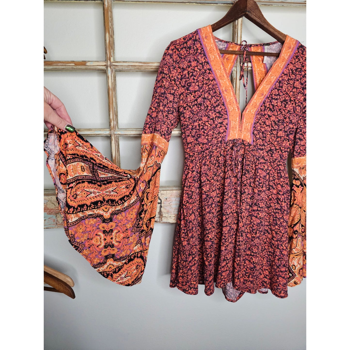 Free People Once Upon Boho Sexy Mini Dress/ Romper Ladies size XS