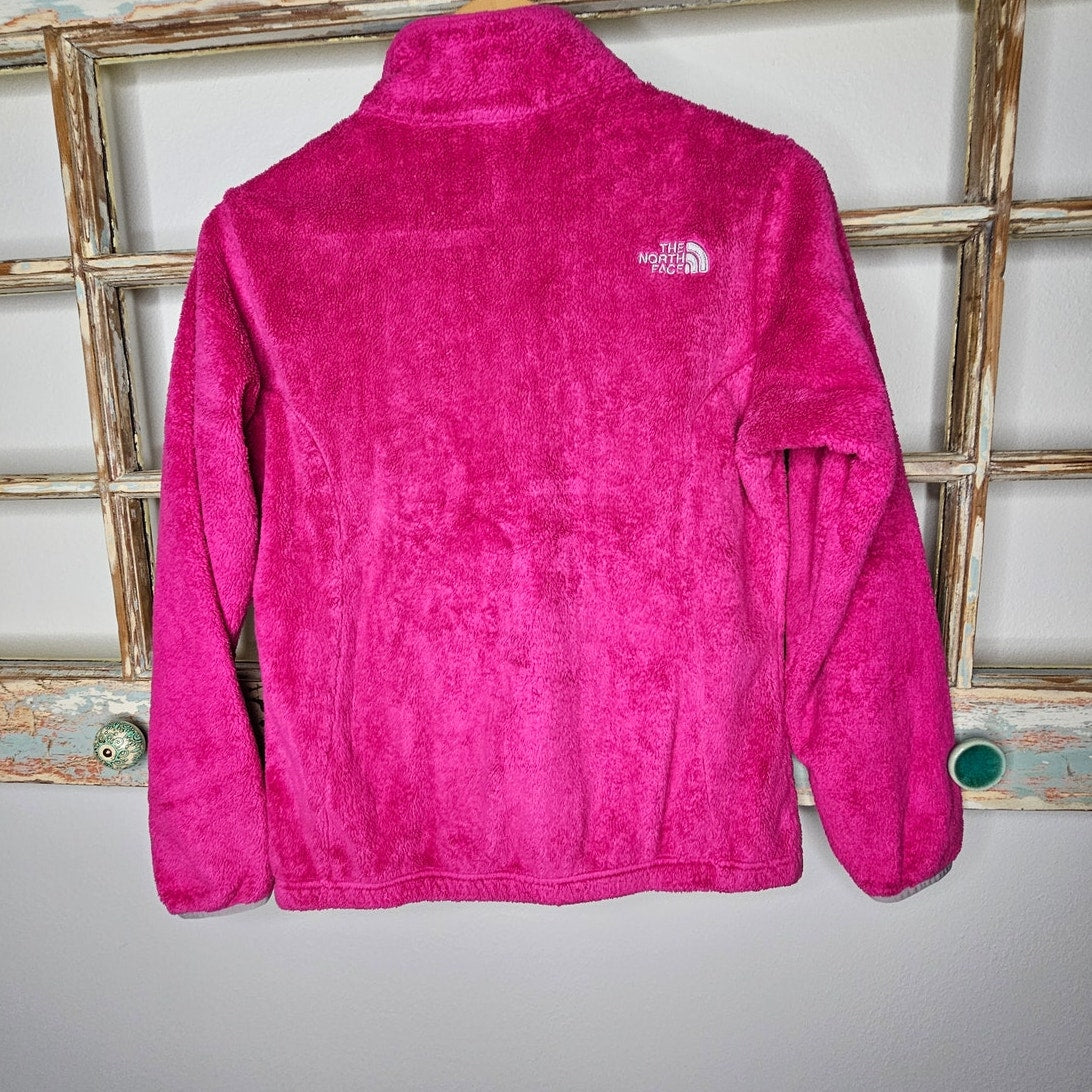 The North Face Girls XL 18 Thermal Fleece Zip Jacket Fuchsia