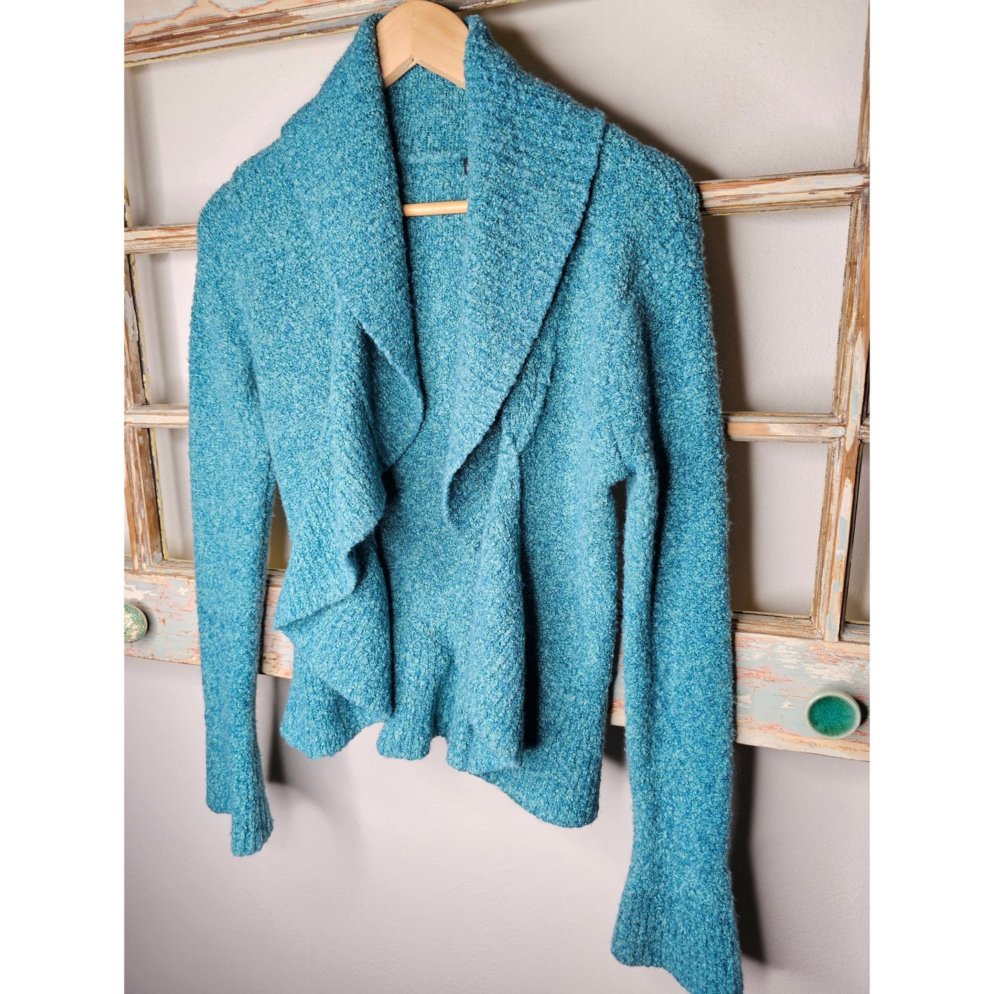 Moda International Boho Cardigan with Bell cuffs Size Small