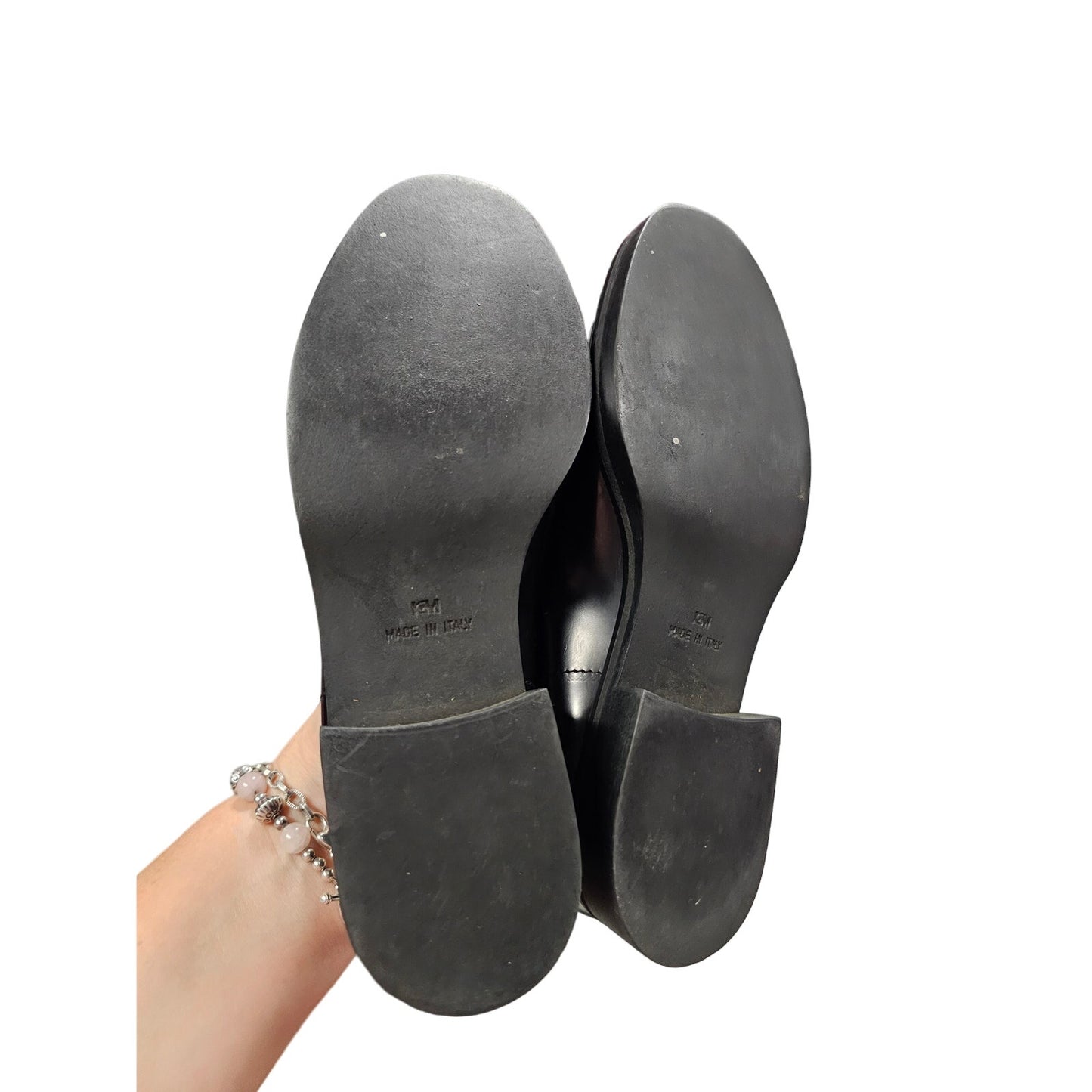 Fieramosca & Co Ladies Black Leather Loafers Size 6
