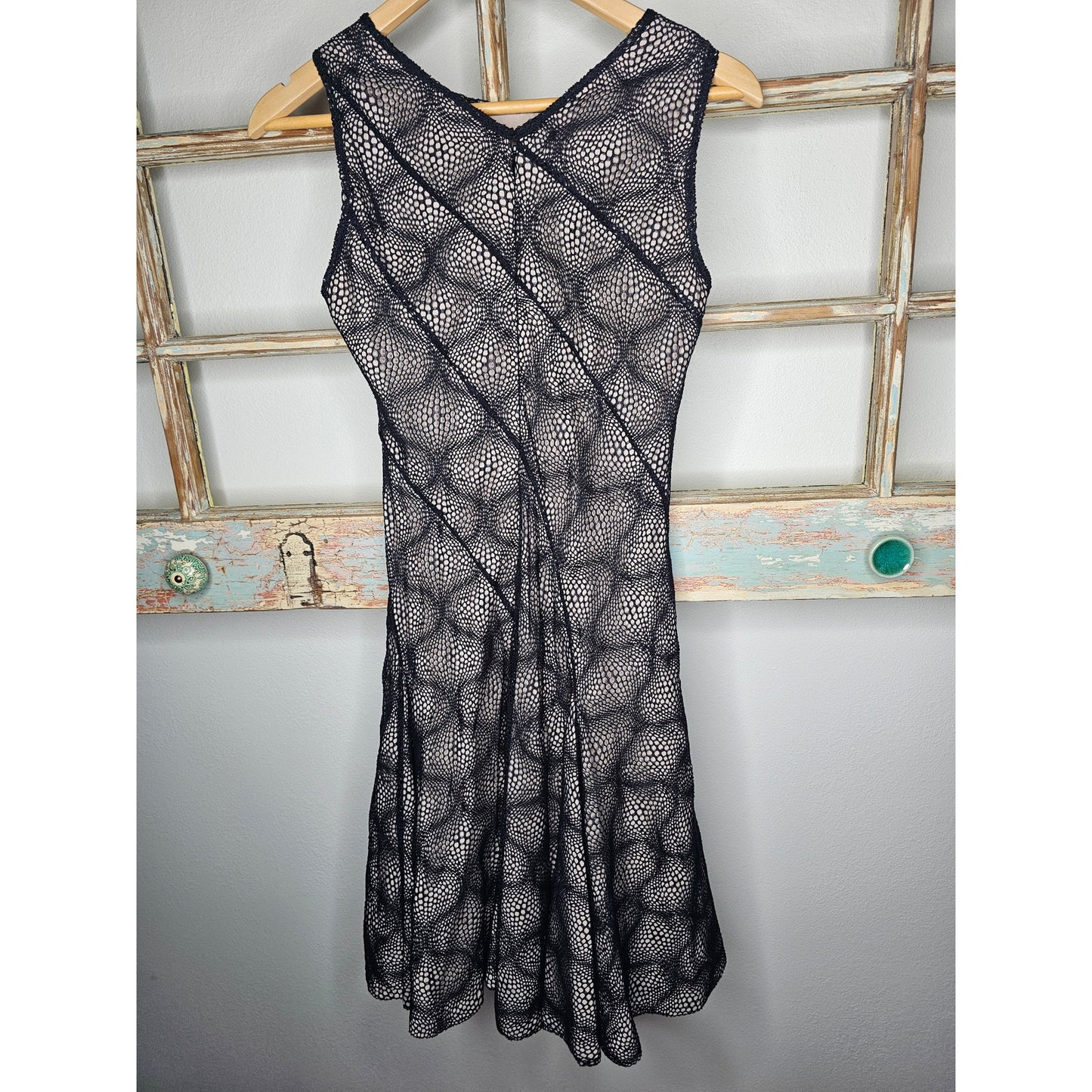 NWT Zac Posen Black Lace Overlay Dress Ladies size 4