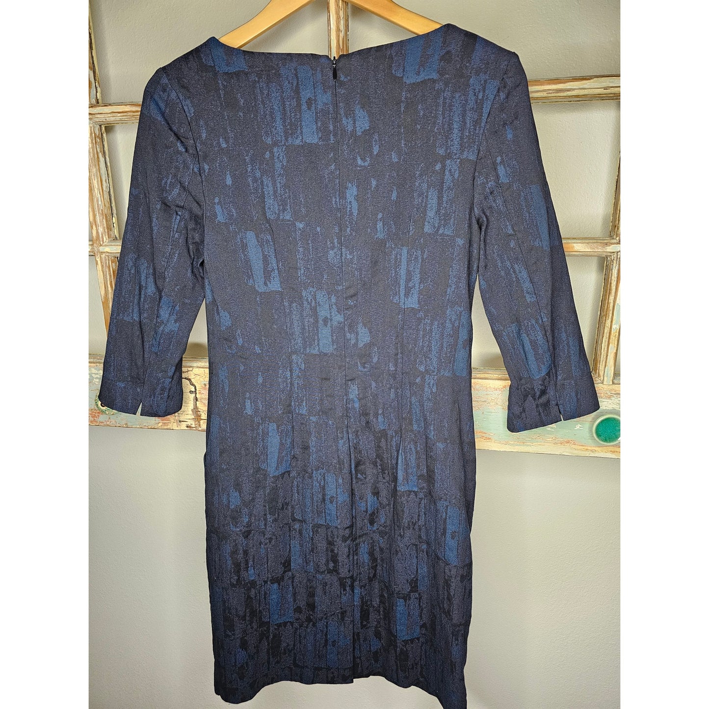 MM. Lafleur Women's Etsuko Sheath blue/black size 6