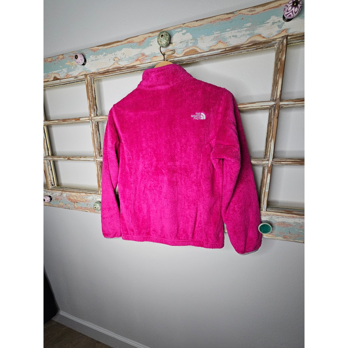 The North Face Girls XL 18 Thermal Fleece Zip Jacket Fuchsia