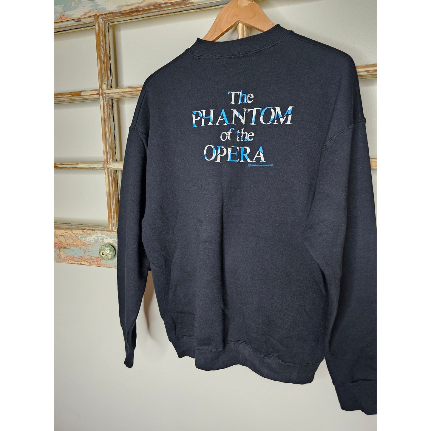 Fruit Of The Loom The Phantom Of The Opera Sweatshirt 1986 Size XL Broadway Play