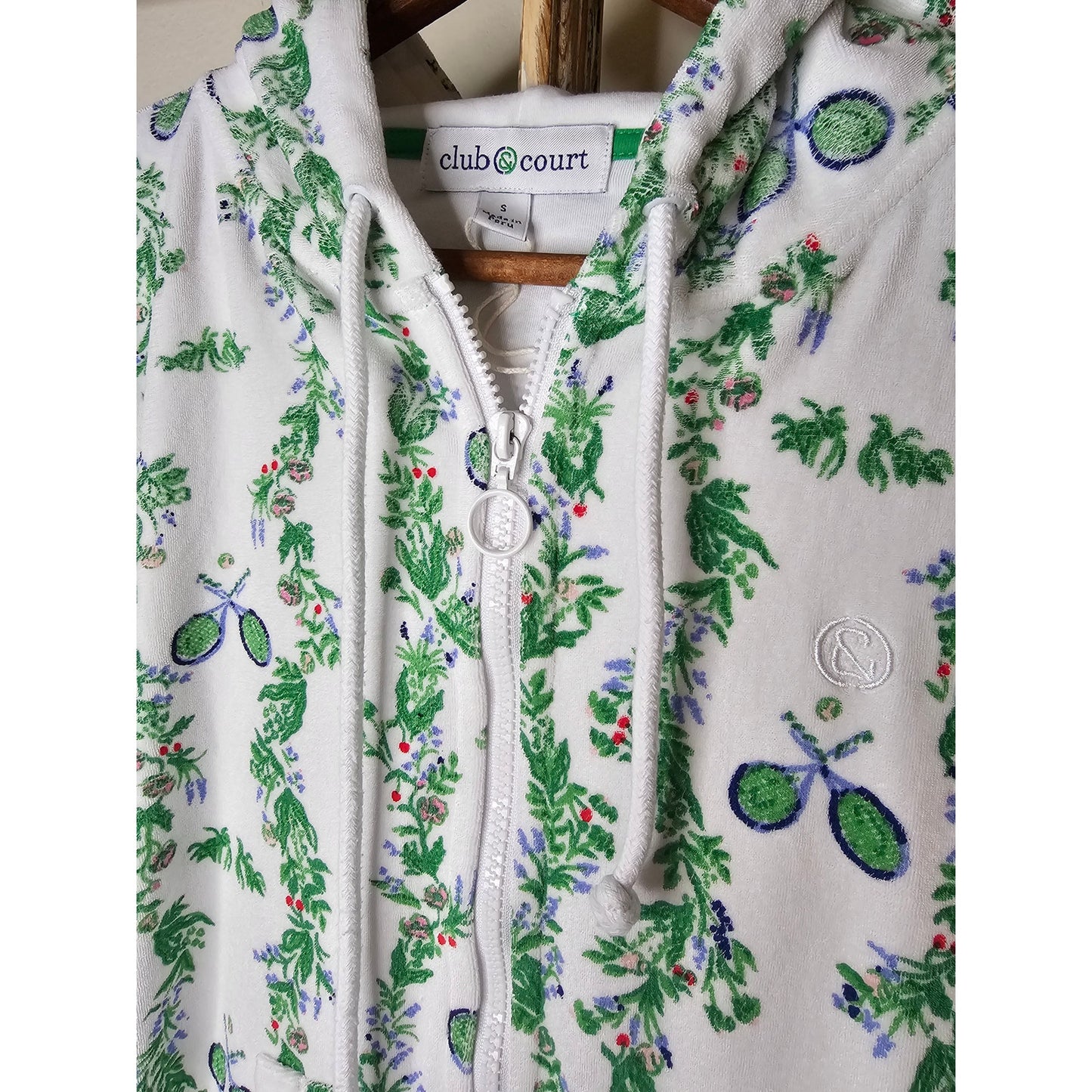 NWOT Club & Court BEspoke Court Hoodie Ladies size Small