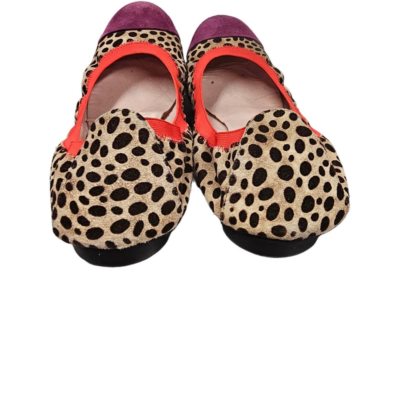 Pretty Ballerinas 100% Suede Shoes From Spain size 38/ 7