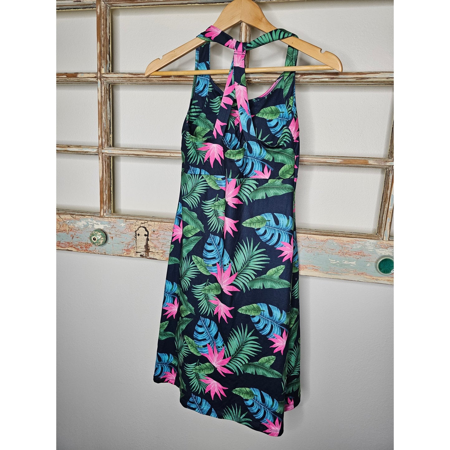 Kyodan Tropical Women's Athletic Dress Built in Bra Size XS