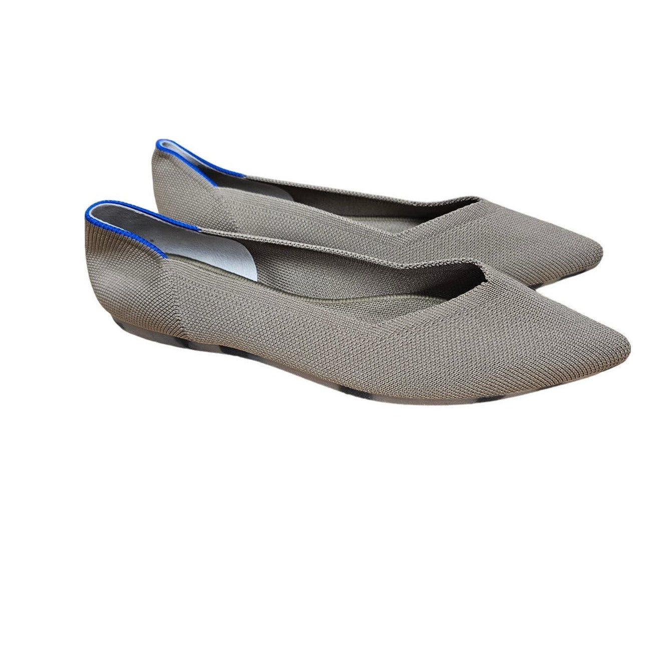 NWOB Rothy's Taupey Pointy Ballerina Flat Ladies size 8.5