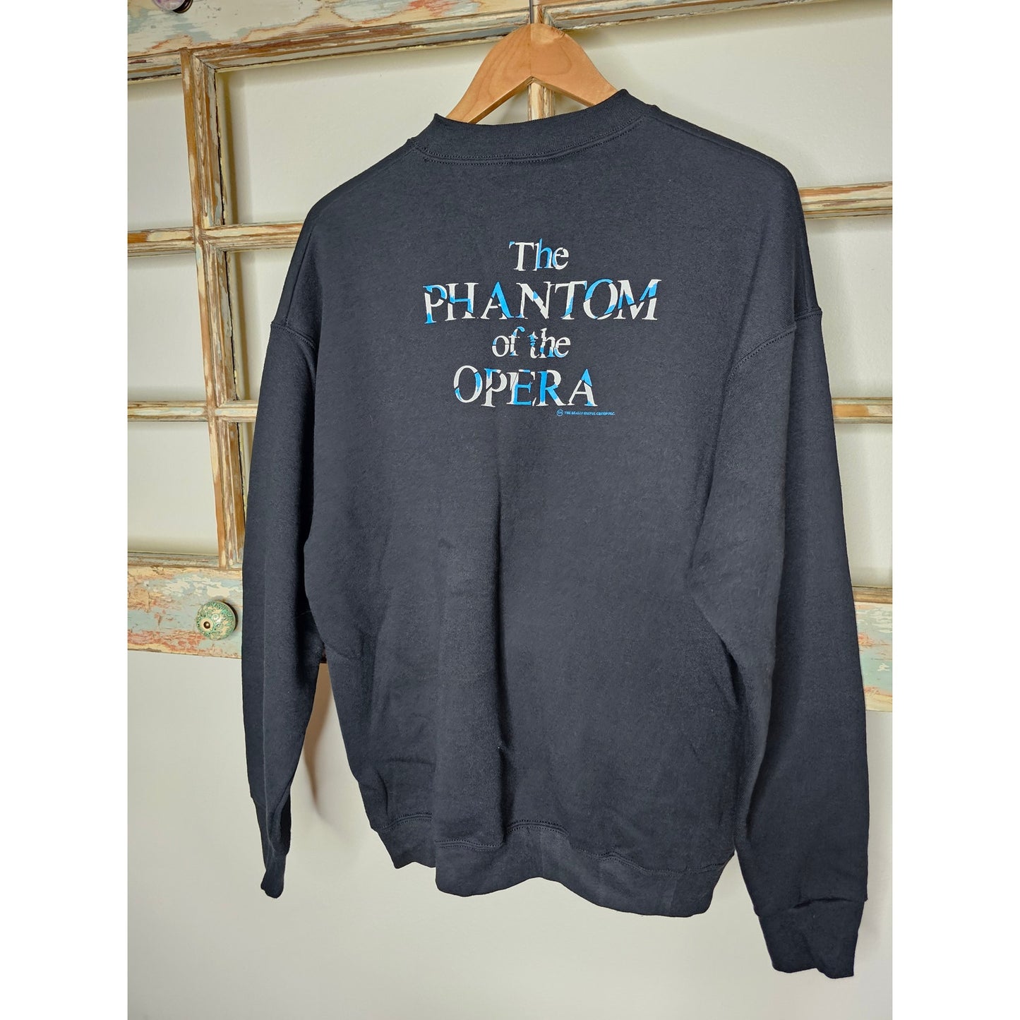 Fruit Of The Loom The Phantom Of The Opera Sweatshirt 1986 Size XL Broadway Play
