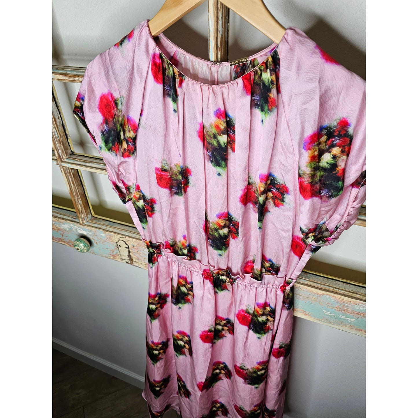NWT Adam Lippes Floral Silk Midi Dress Ladies Size 0