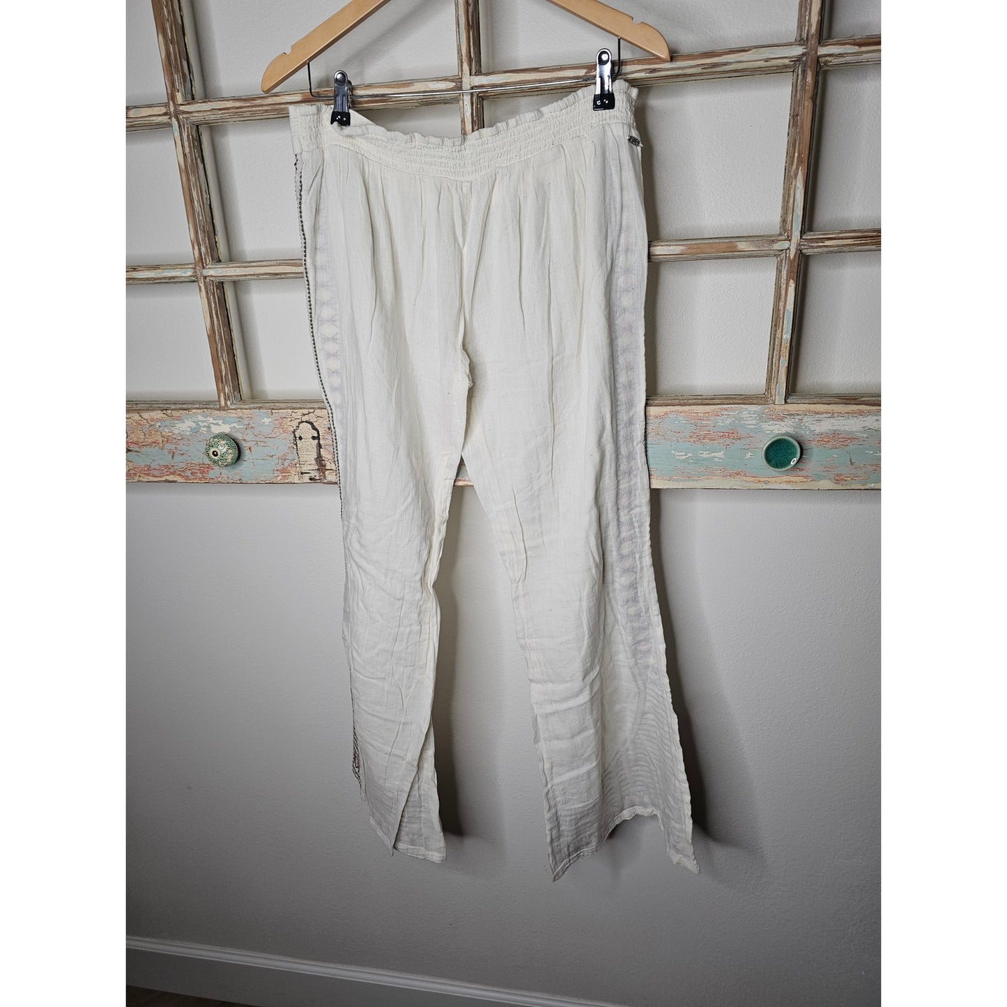 Ripcurl Lightweight Thin Pants with Embroidery Ladies size XL