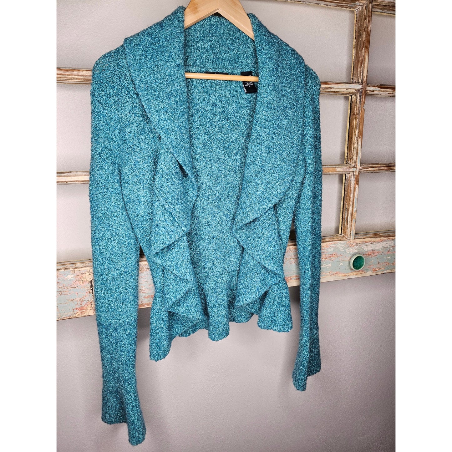 Moda International Boho Cardigan with Bell cuffs Size Small