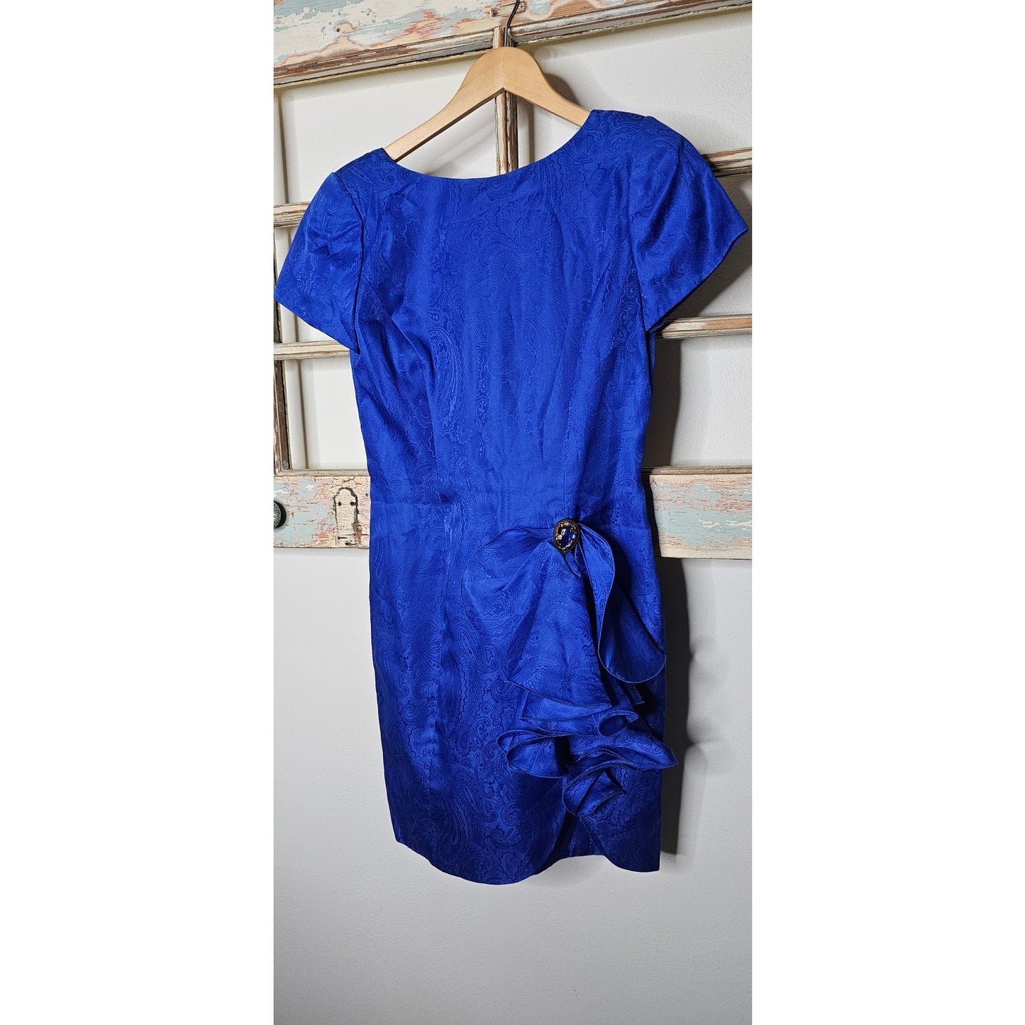Vintage Morton Myles For Warrens Royal blue Ladies Small