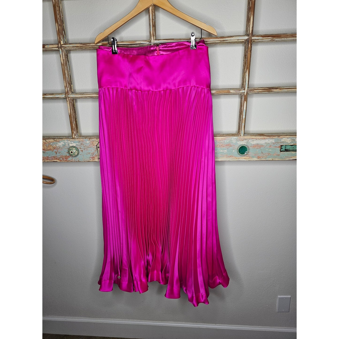 Gabriella Arango Miami Designer Two Piece Hot Pink Ladies Formal set size 3X