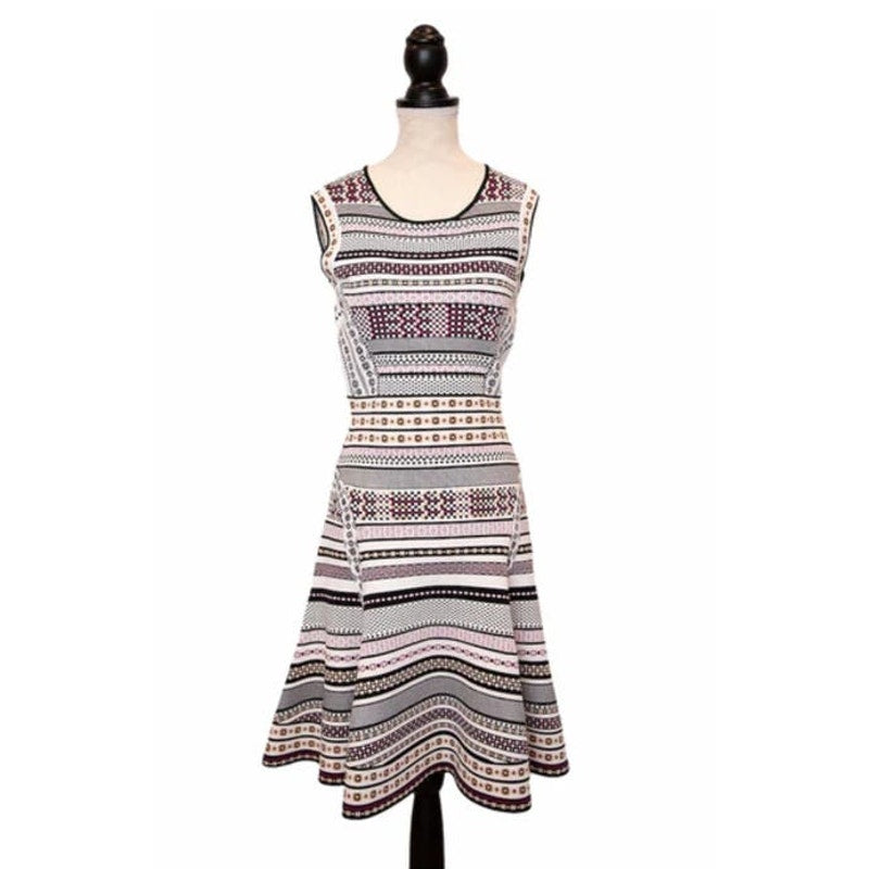 NWOT Diane Von Furstenberg Kleid IM Bodycon Stil Dress ladies size Medium
