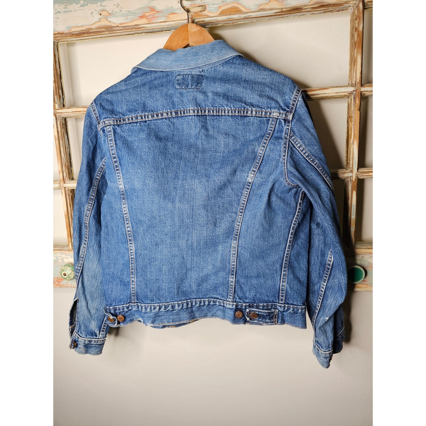 Dad's Vintage Denim LEVIS Trucker Jacket 1970's Size Medium