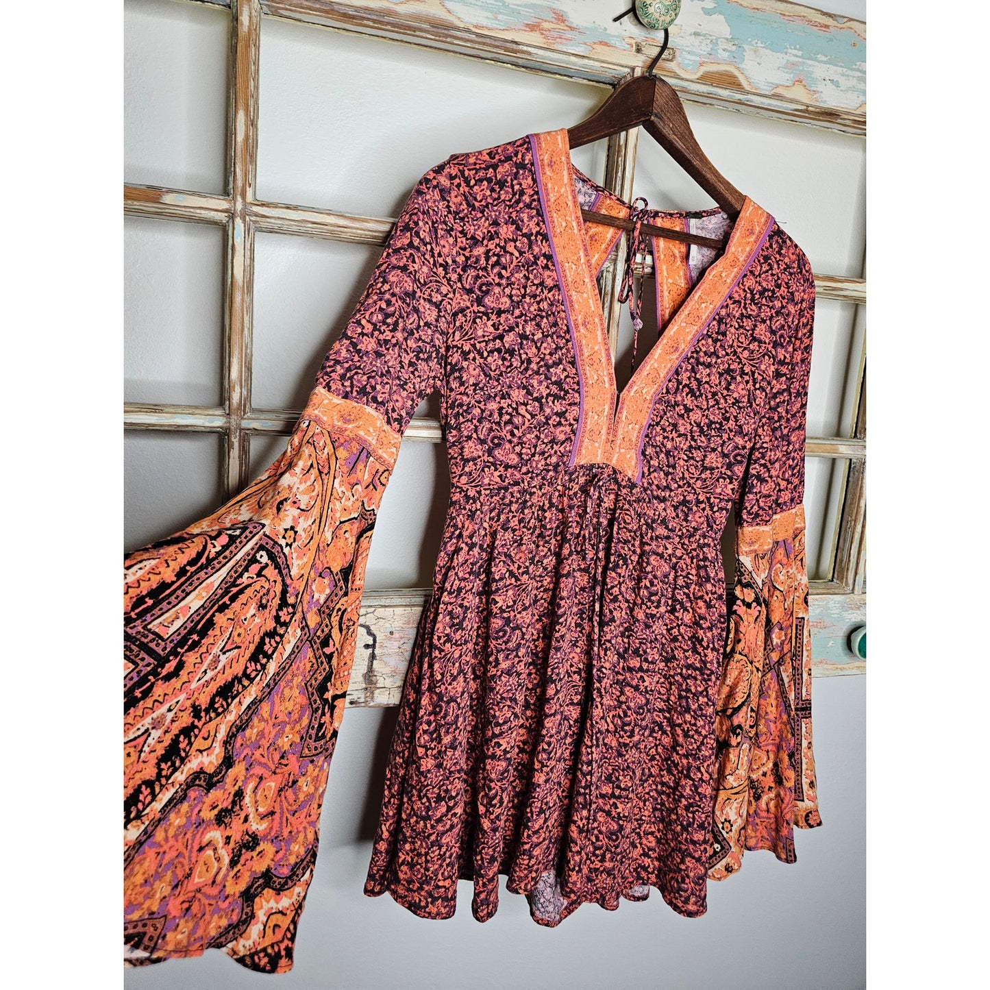 Free People Once Upon Boho Sexy Mini Dress/ Romper Ladies size XS