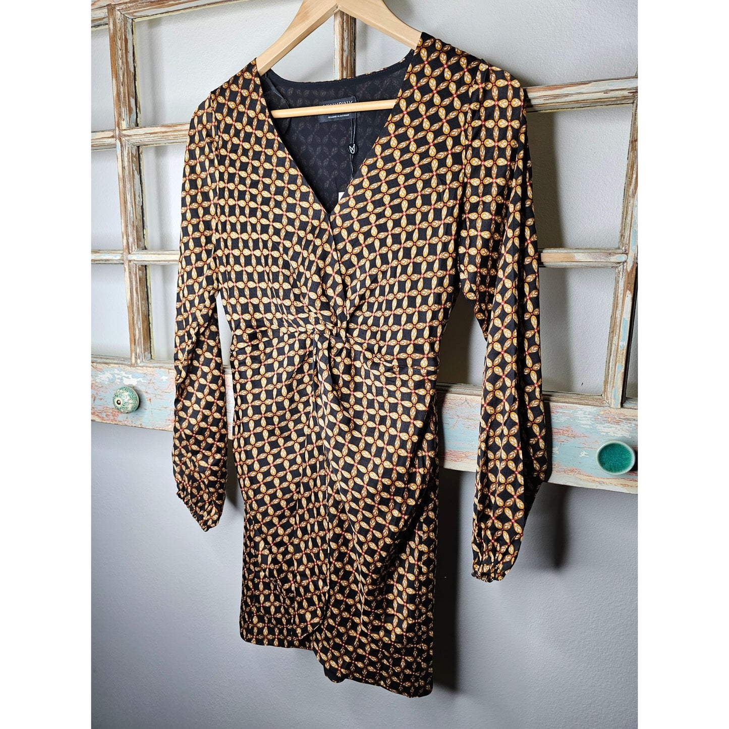 NWT Minkpink Valentina Wrap Mini Dress Ladies size XS