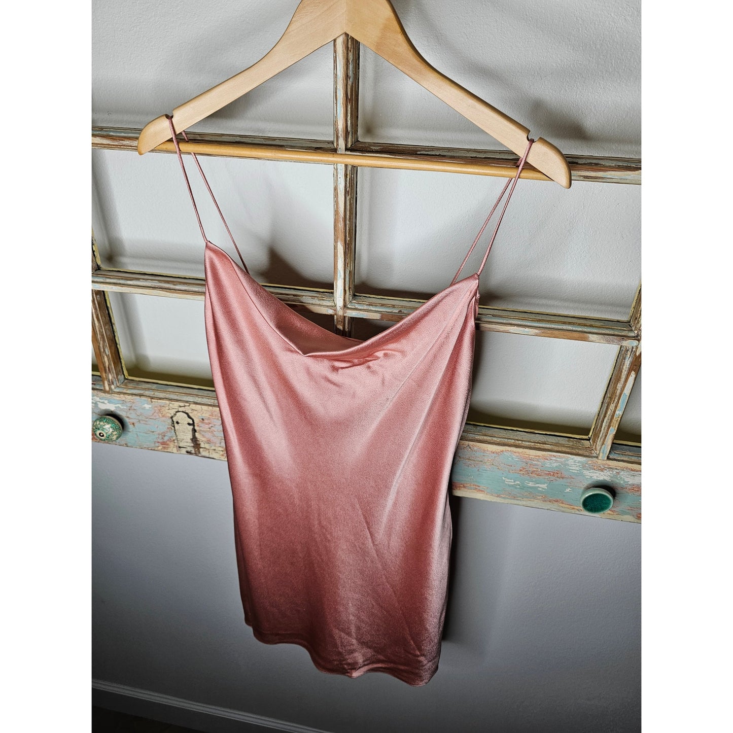 NWT Alice + Olivia Rose Tan Lined Mini Slip Dress Size 10