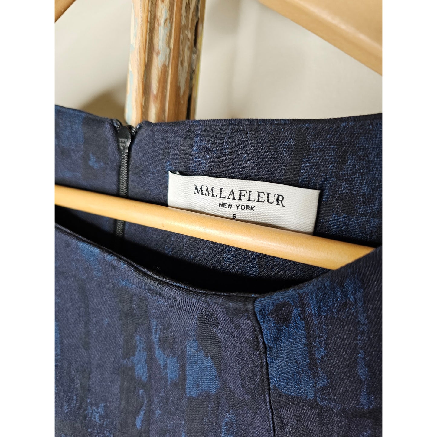 MM. Lafleur Women's Etsuko Sheath blue/black size 6