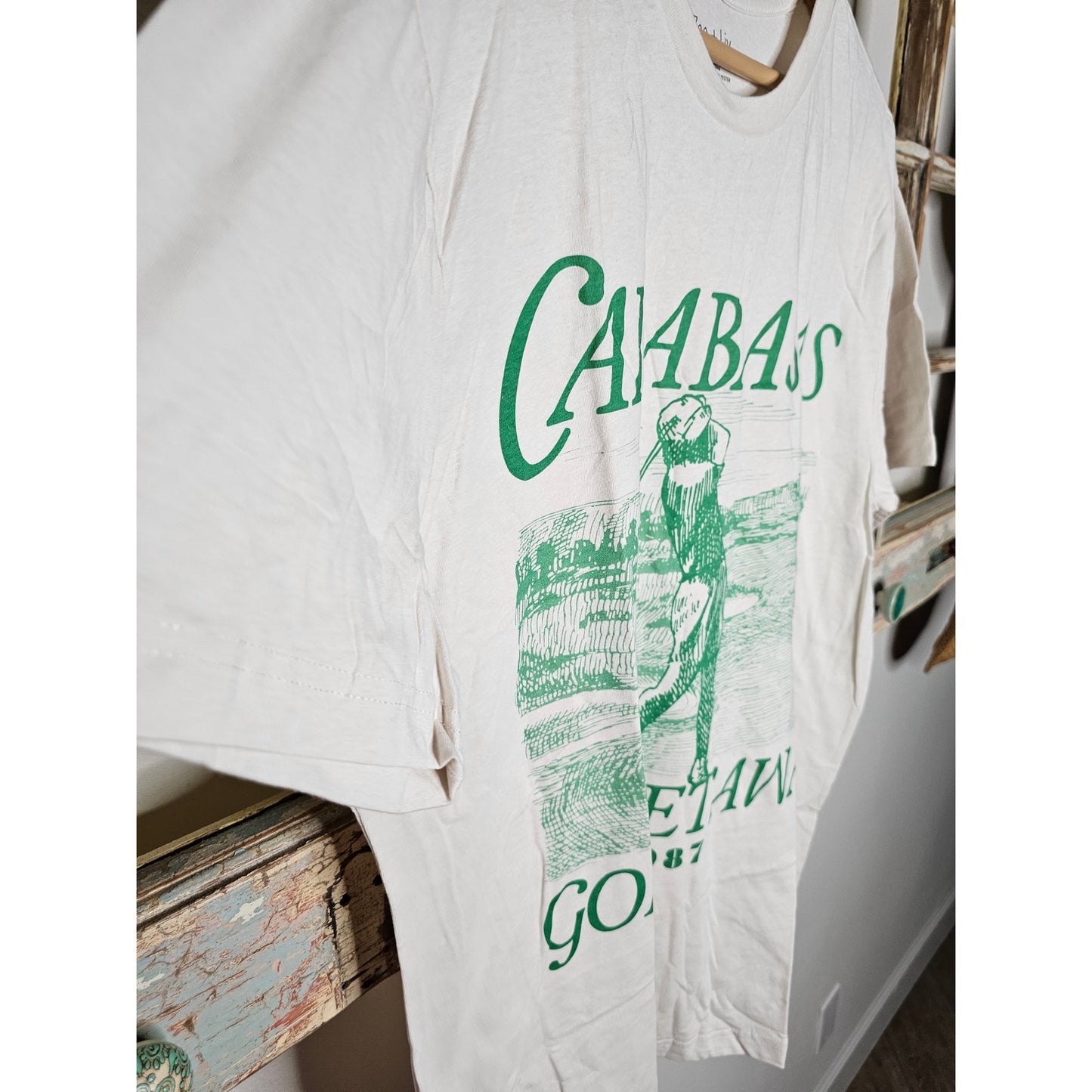 NWT Calabasas Golf Club Tee Crew Neck Retro Vibe 1987 Unisex S