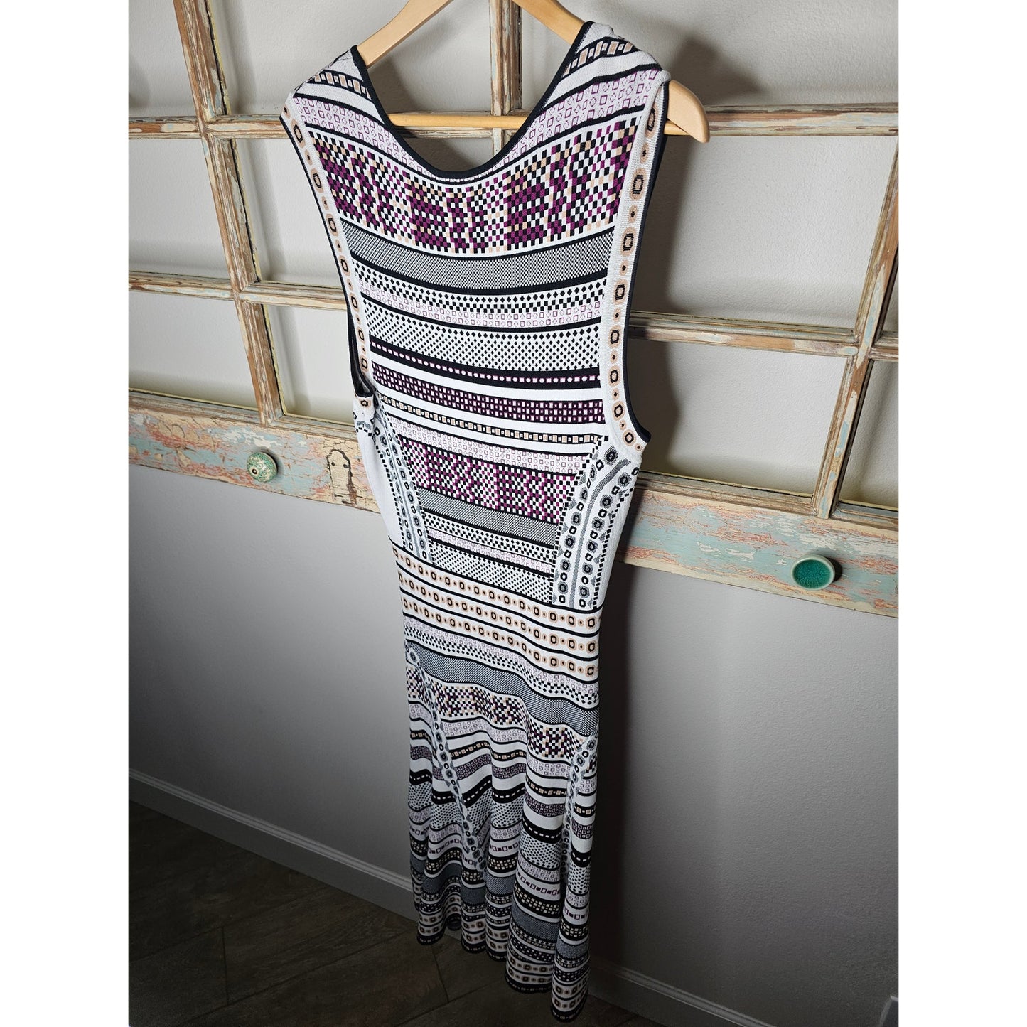 NWOT Diane Von Furstenberg Kleid IM Bodycon Stil Dress ladies size Medium