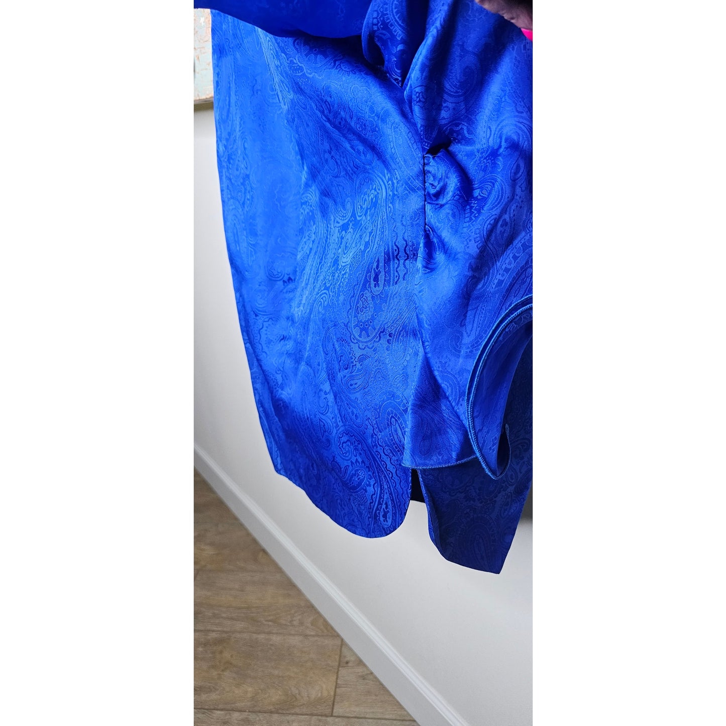 Vintage Morton Myles For Warrens Royal blue Ladies Small