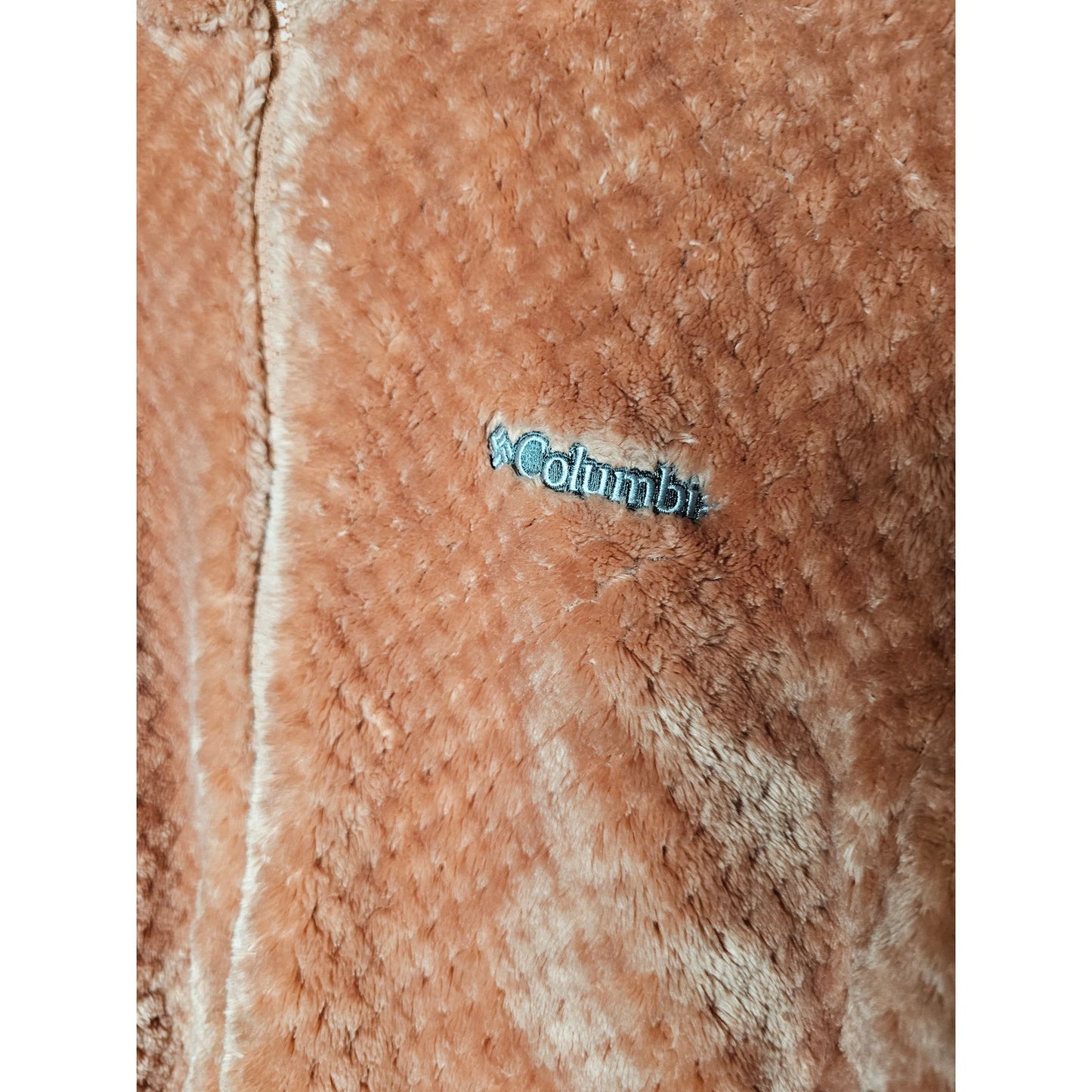 Columbia Interchangeable Zip Up Comfy Jacket in Melon color ladies size Small