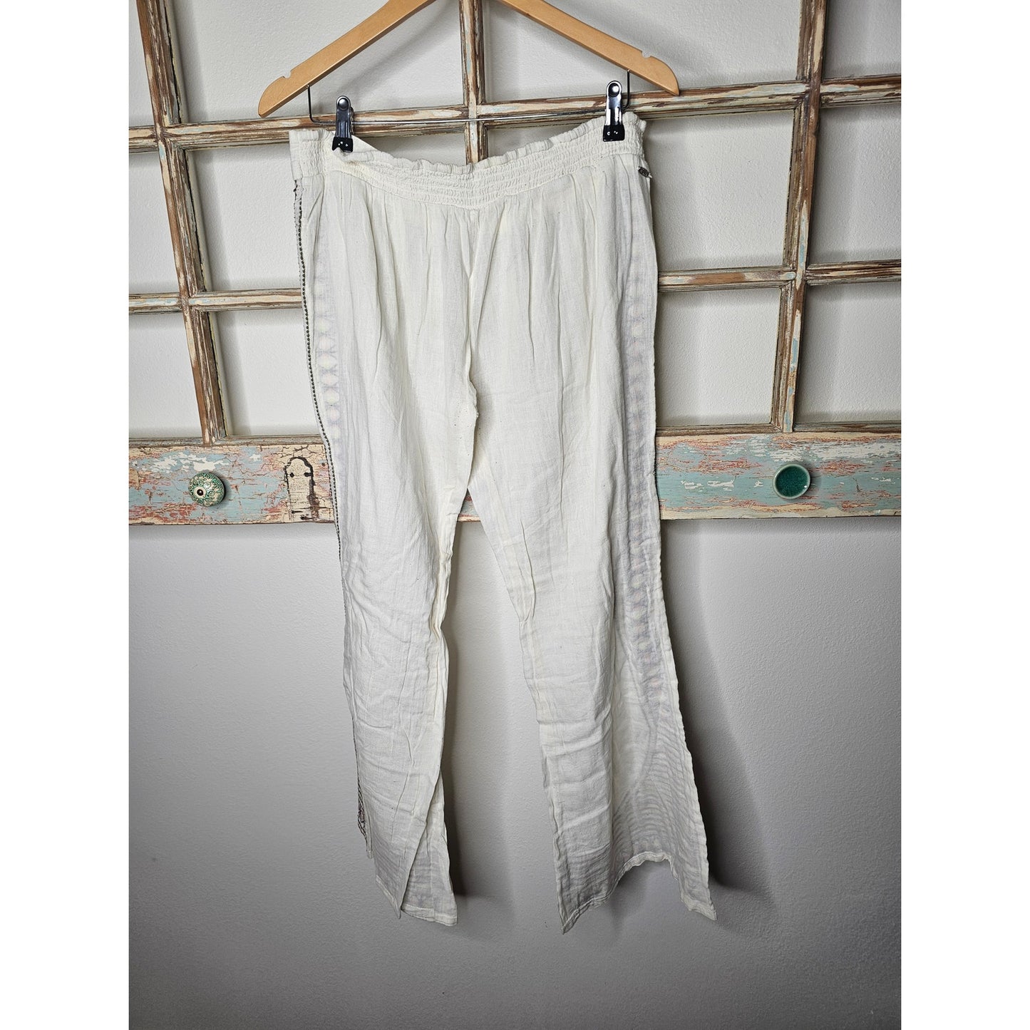Ripcurl Lightweight Thin Pants with Embroidery Ladies size XL
