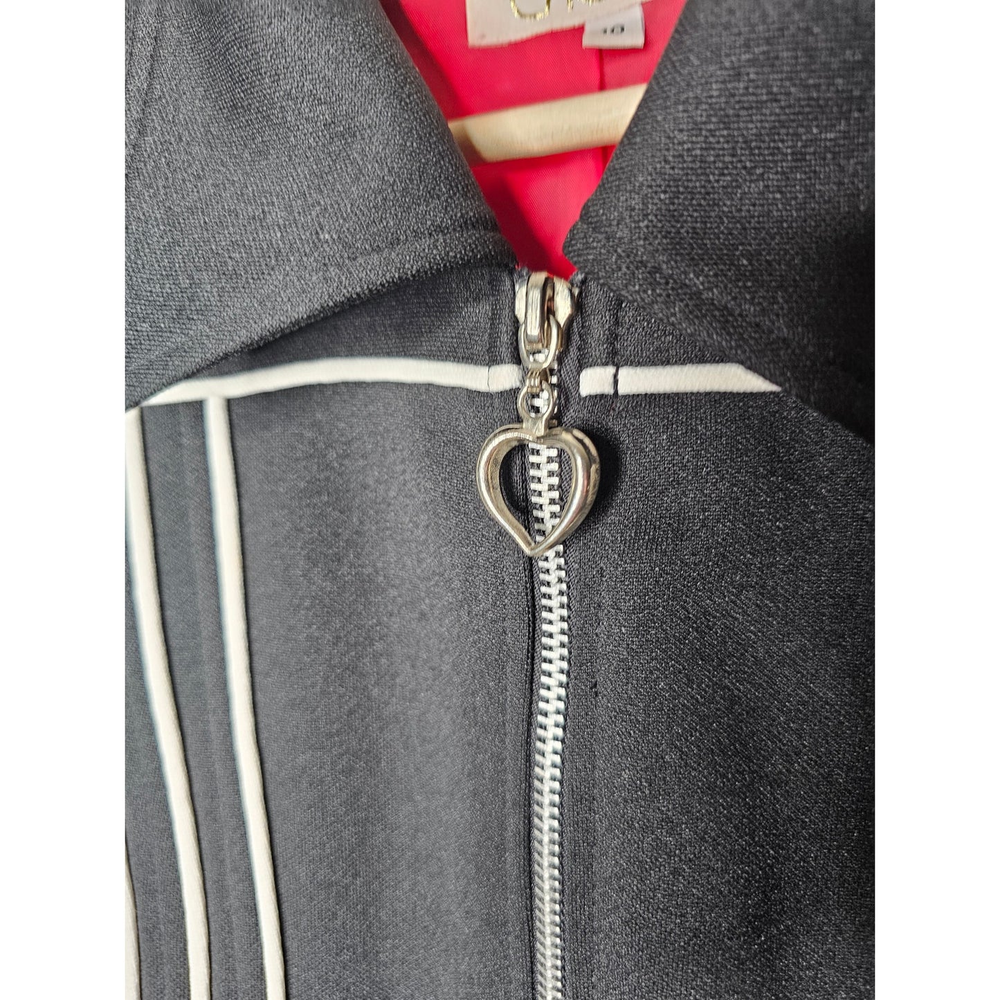 Vintage Cache 90's Y2K Zip Up Jacket Ladies size 10