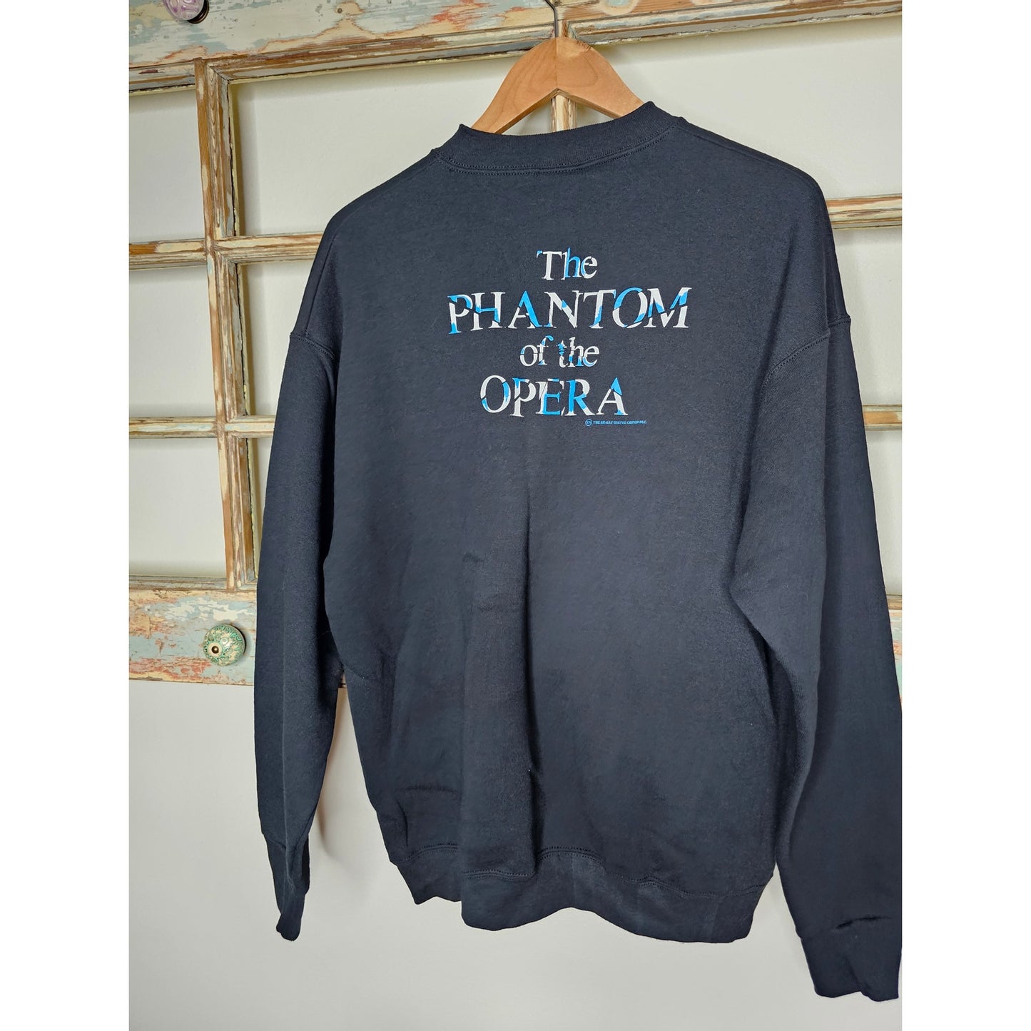 Fruit Of The Loom The Phantom Of The Opera Sweatshirt 1986 Size XL Broadway Play