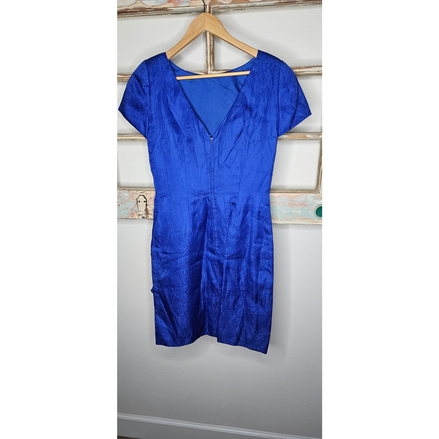 Vintage Morton Myles For Warrens Royal blue Ladies Small