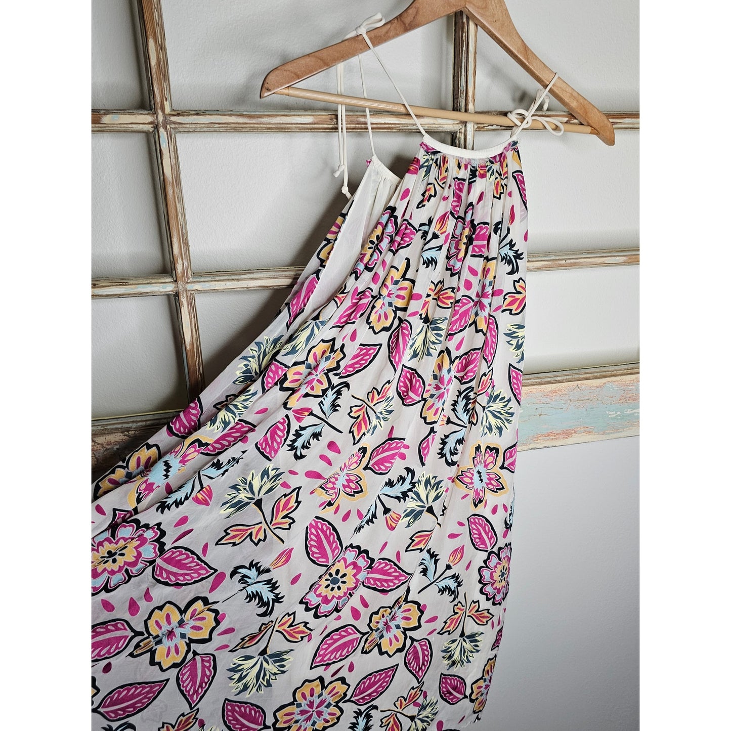 NWOT Rag & Bone Bailey Silk Blend Mini Floral Sleeveless Dress size Medium