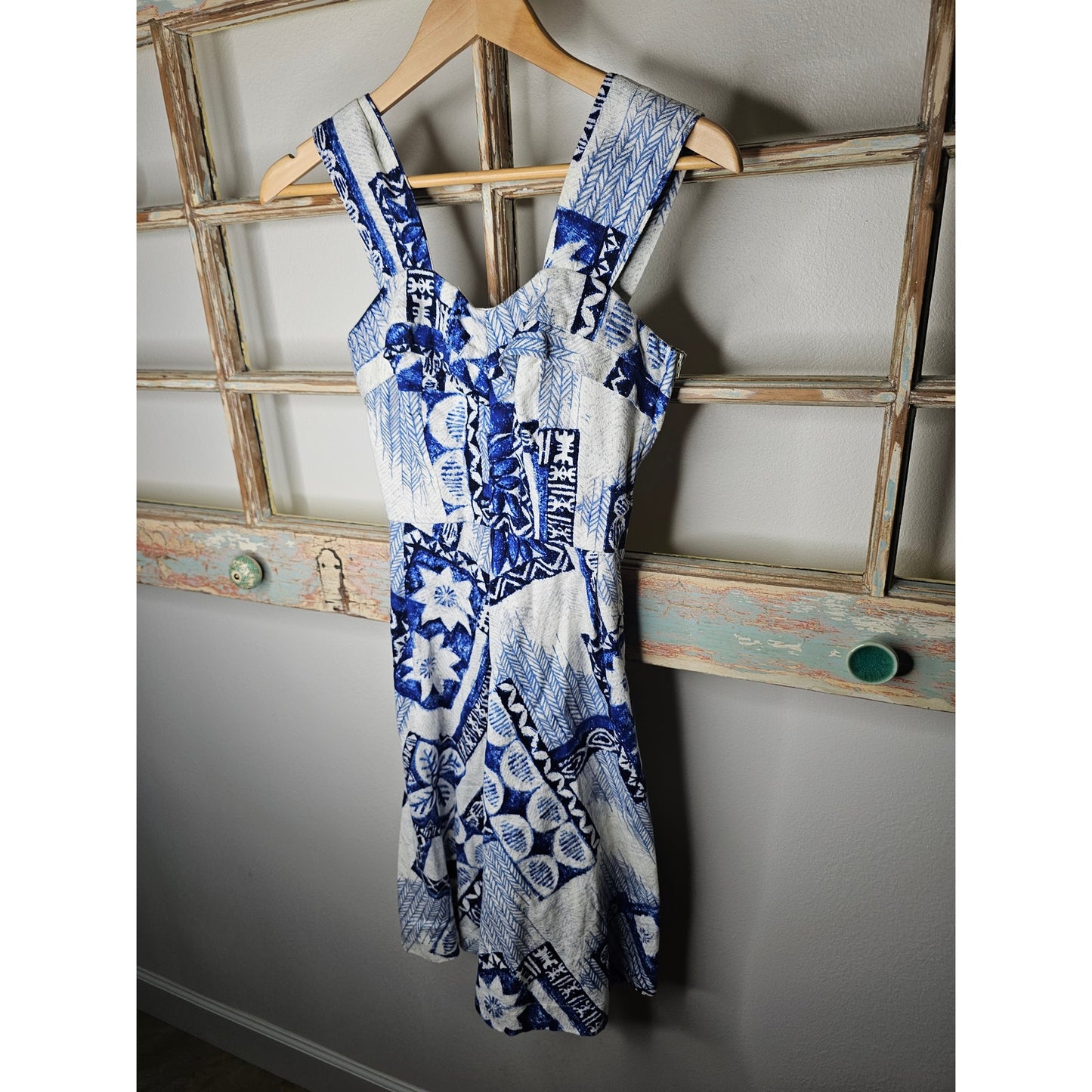 Fables By Barrie Lined Sleeveless Retro A-line Dress Ladies size Small