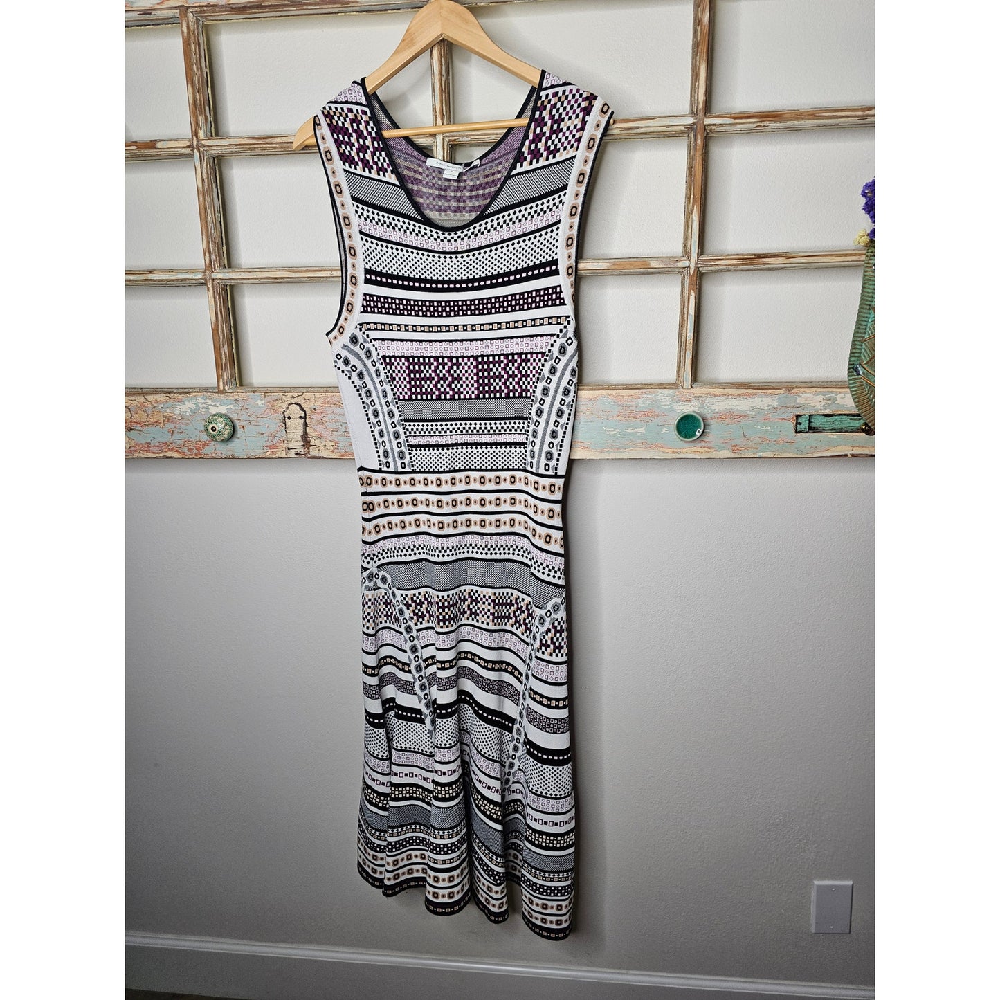 NWOT Diane Von Furstenberg Kleid IM Bodycon Stil Dress ladies size Medium
