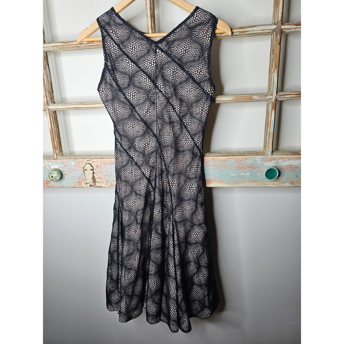 NWT Zac Posen Black Lace Overlay Dress Ladies size 4