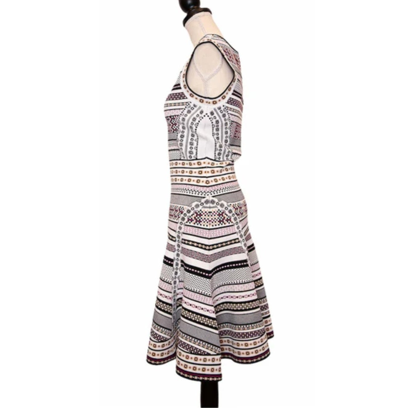 NWOT Diane Von Furstenberg Kleid IM Bodycon Stil Dress ladies size Medium