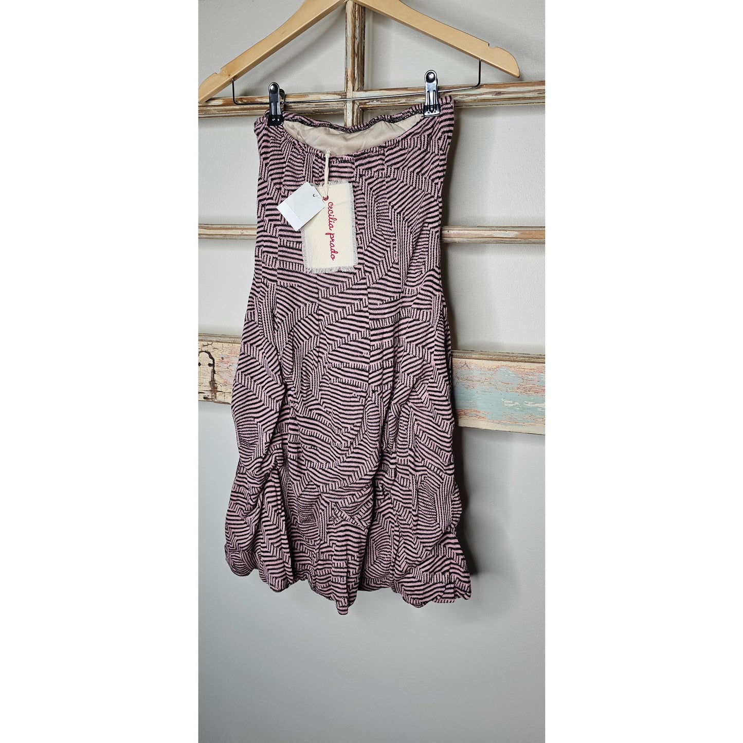 Anthropologie Cecilia Prado strapless lined dress ladies size small